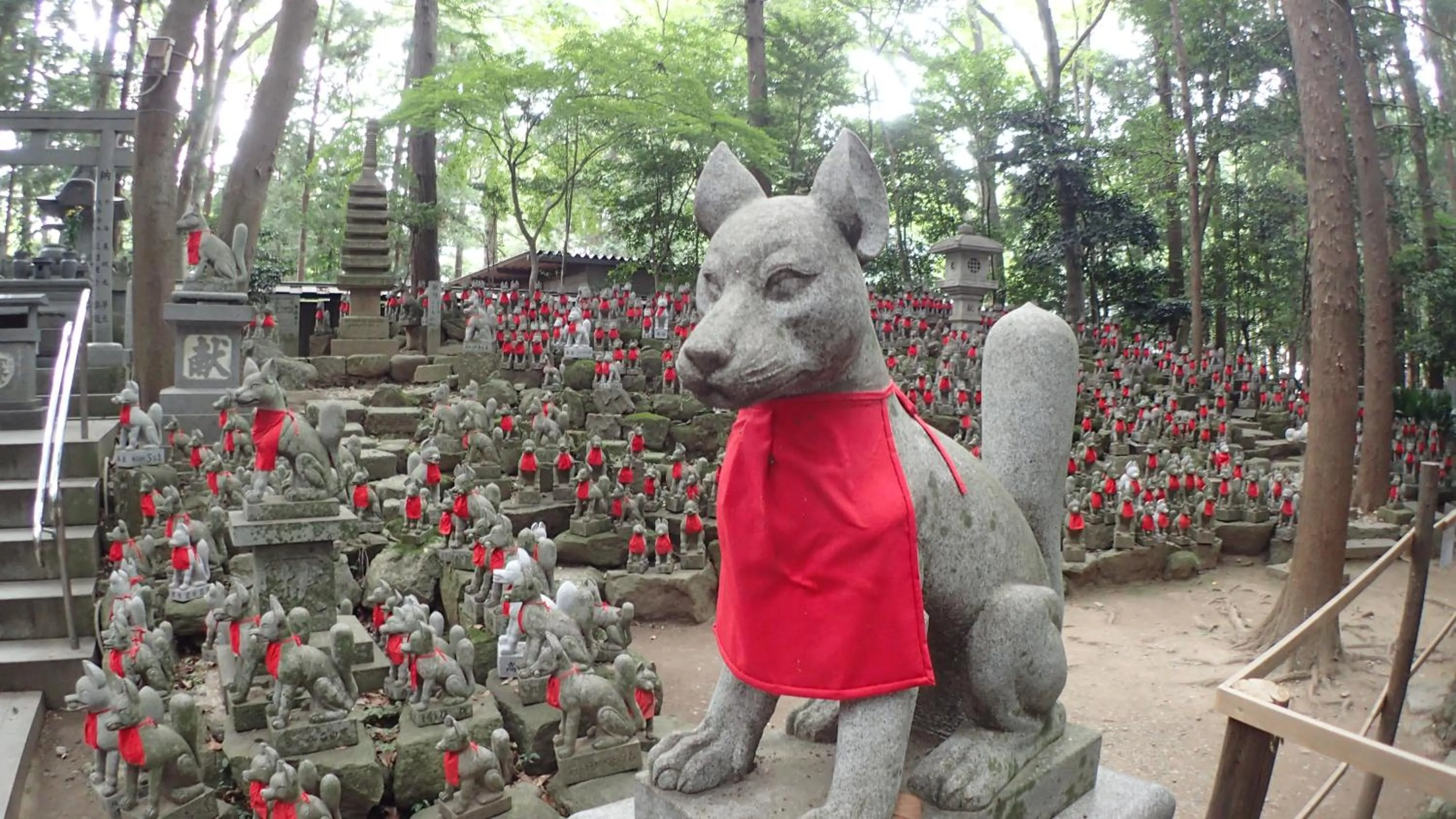 Nearby landmark in Castle Inn Toyokawa