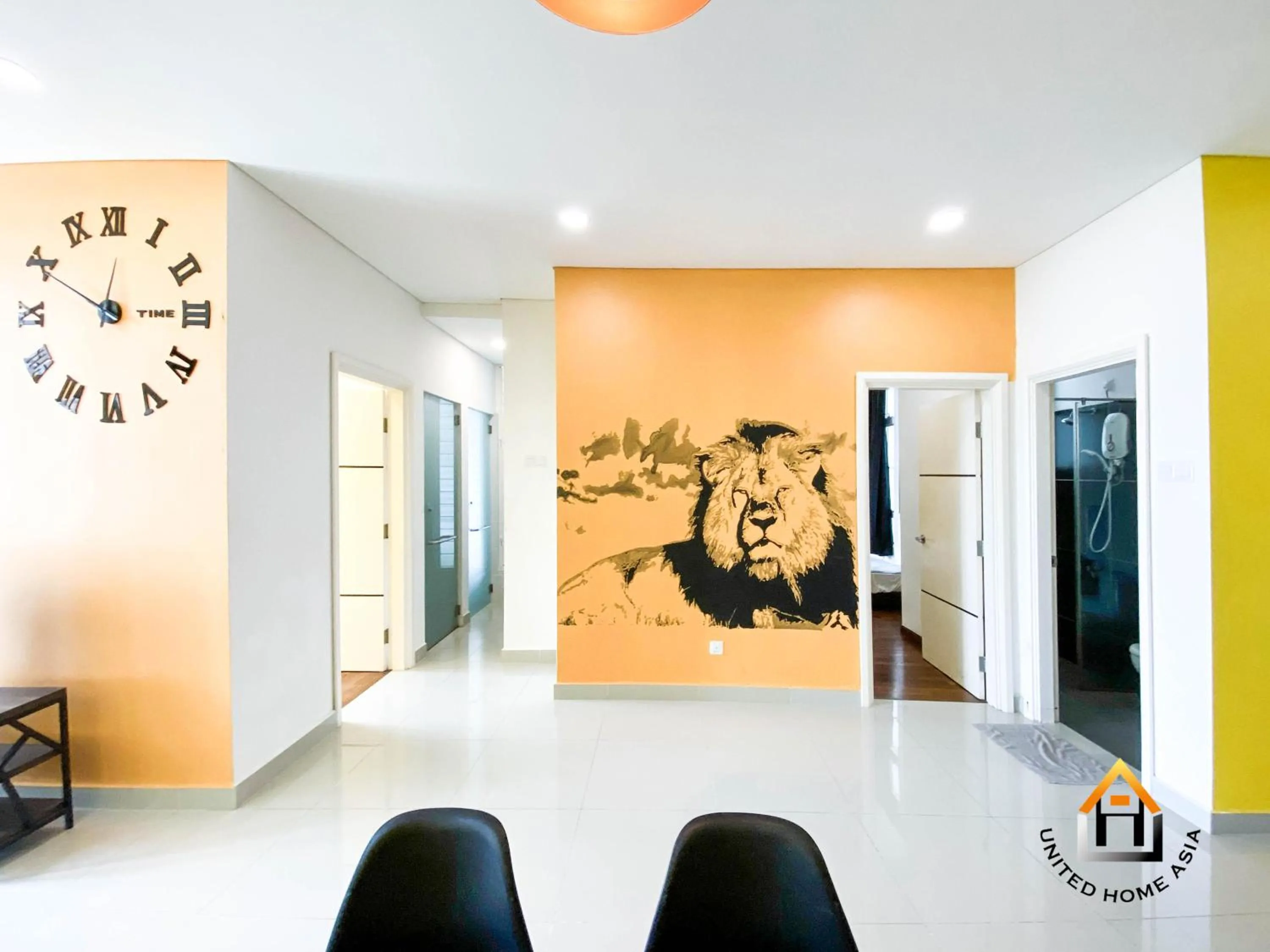 Living room in Holi 1Medini Themed Suites