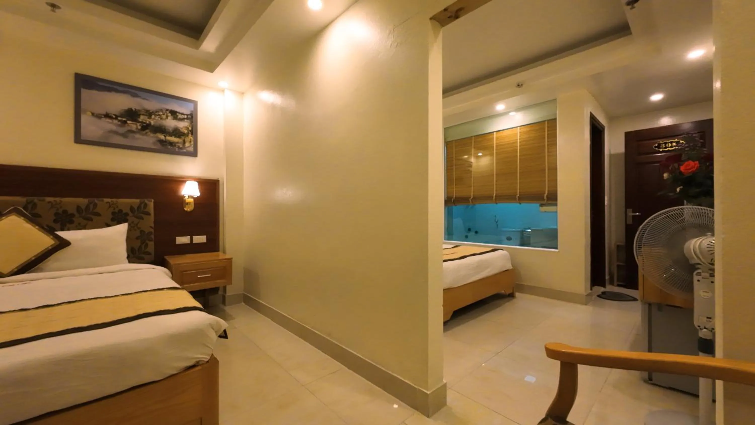 Photo of the whole room, Bed in Sapa Snow Hotel