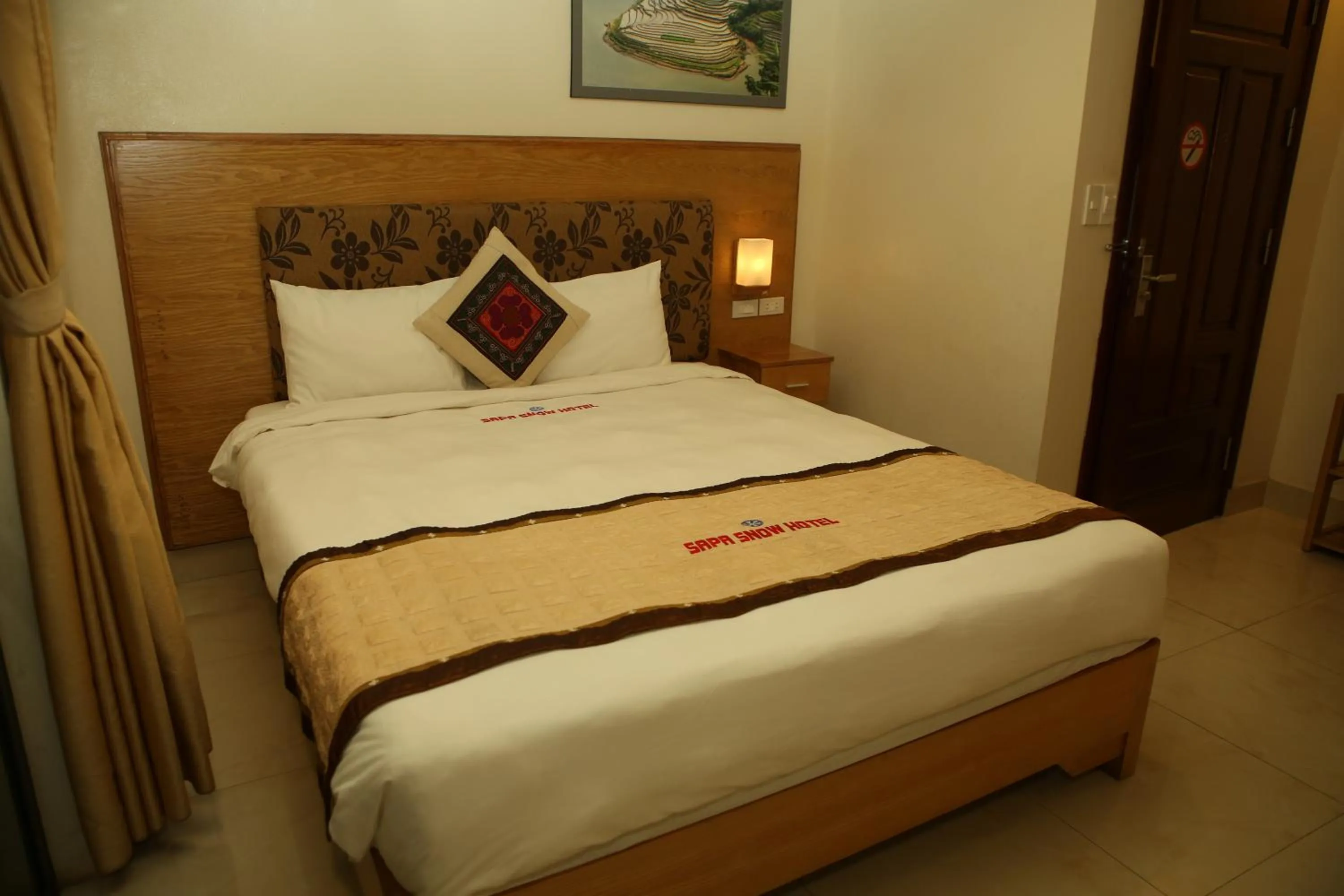 Bed in Sapa Snow Hotel