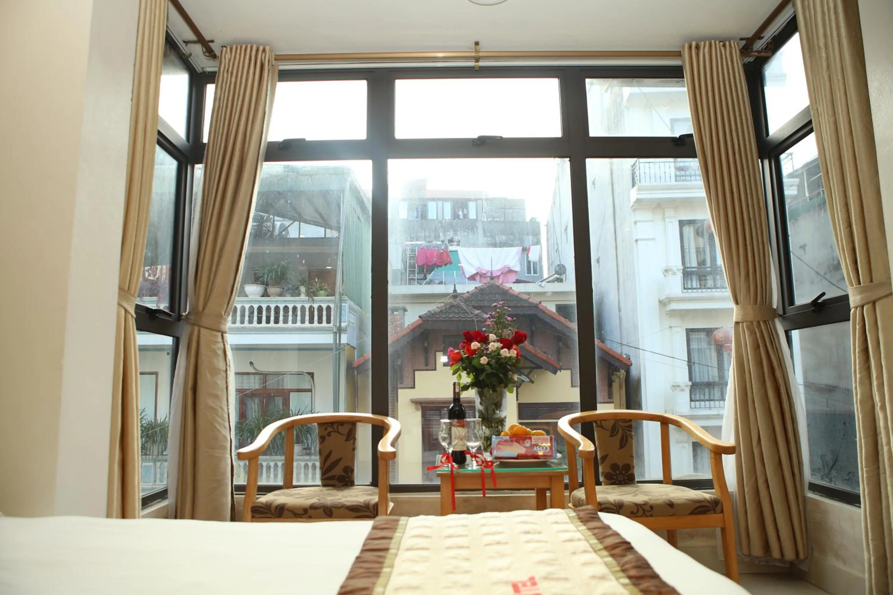 View (from property/room), Bed in Sapa Snow Hotel