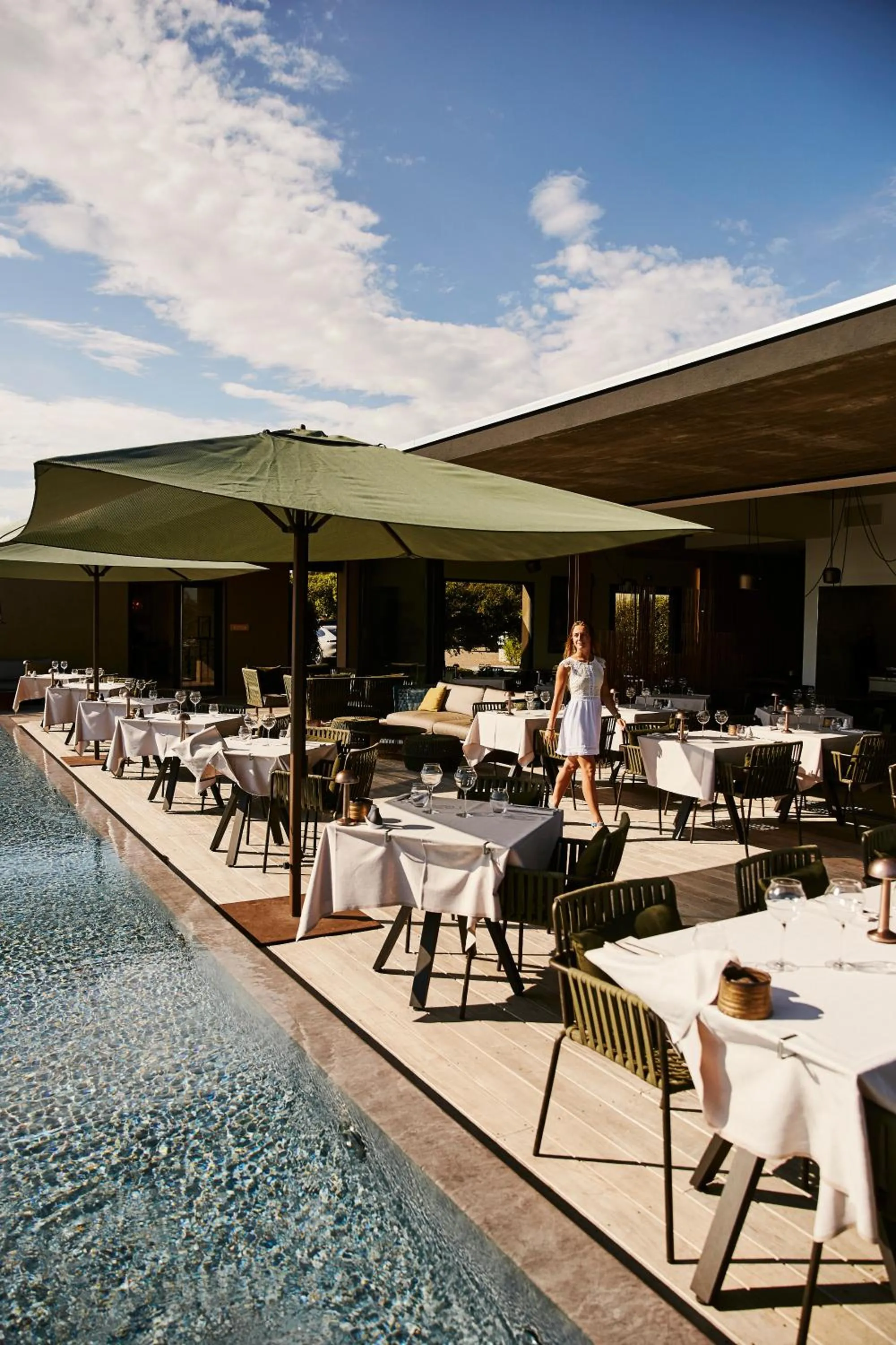 Patio in Hôtel & Spa Version Maquis Citadelle