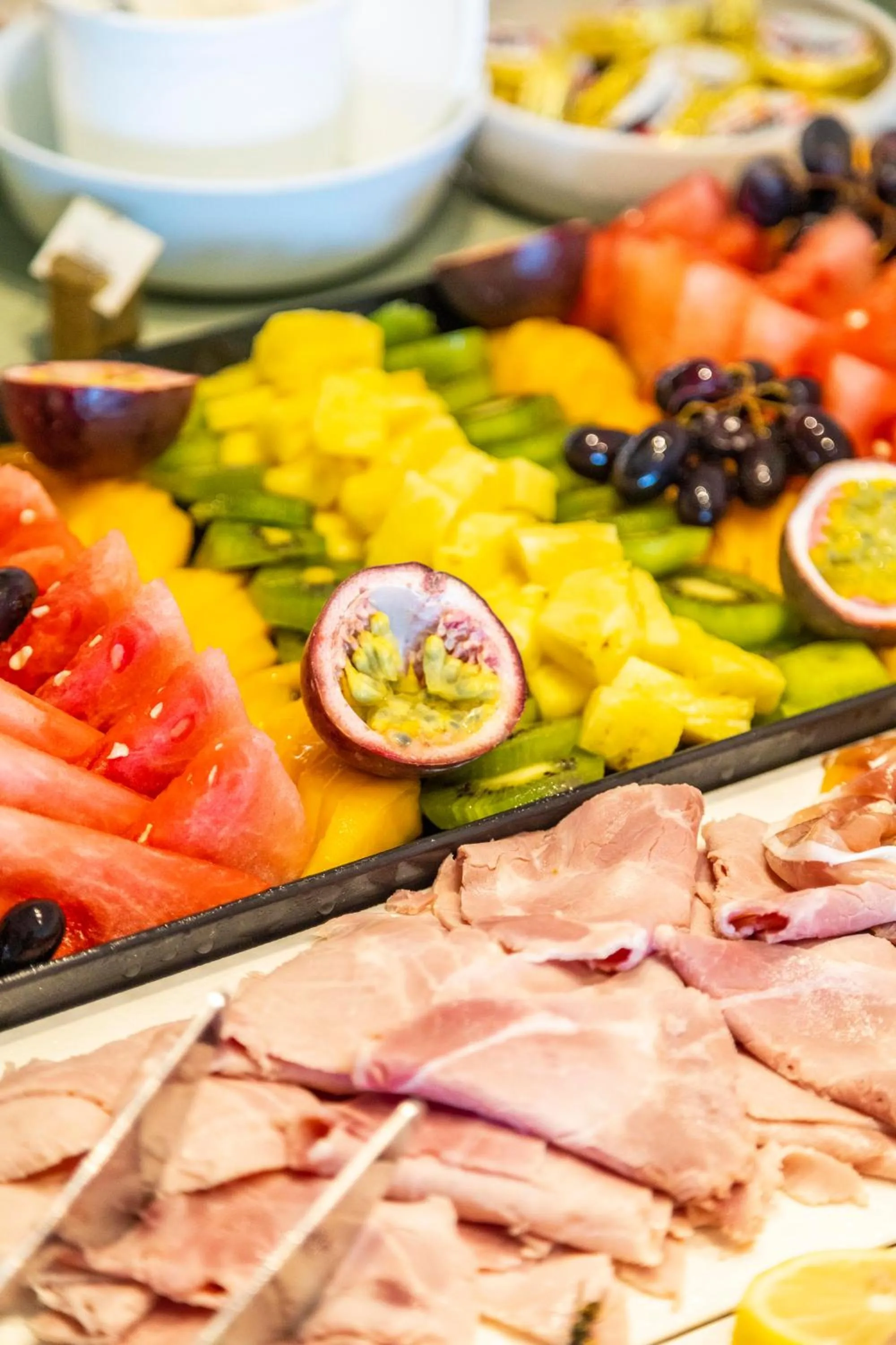 Buffet breakfast in Hôtel & Spa Version Maquis Citadelle