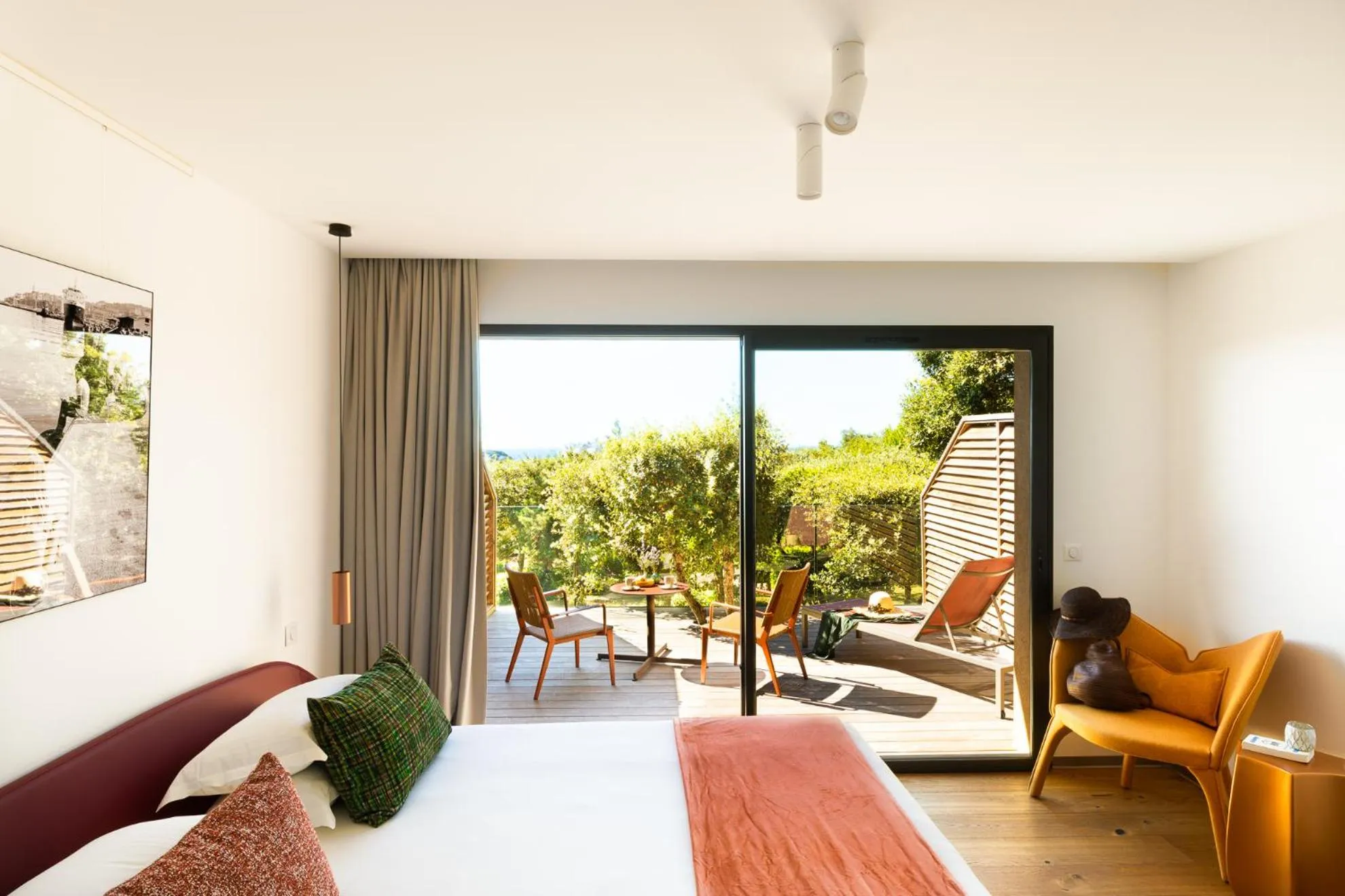 Patio in Hôtel & Spa Version Maquis Citadelle