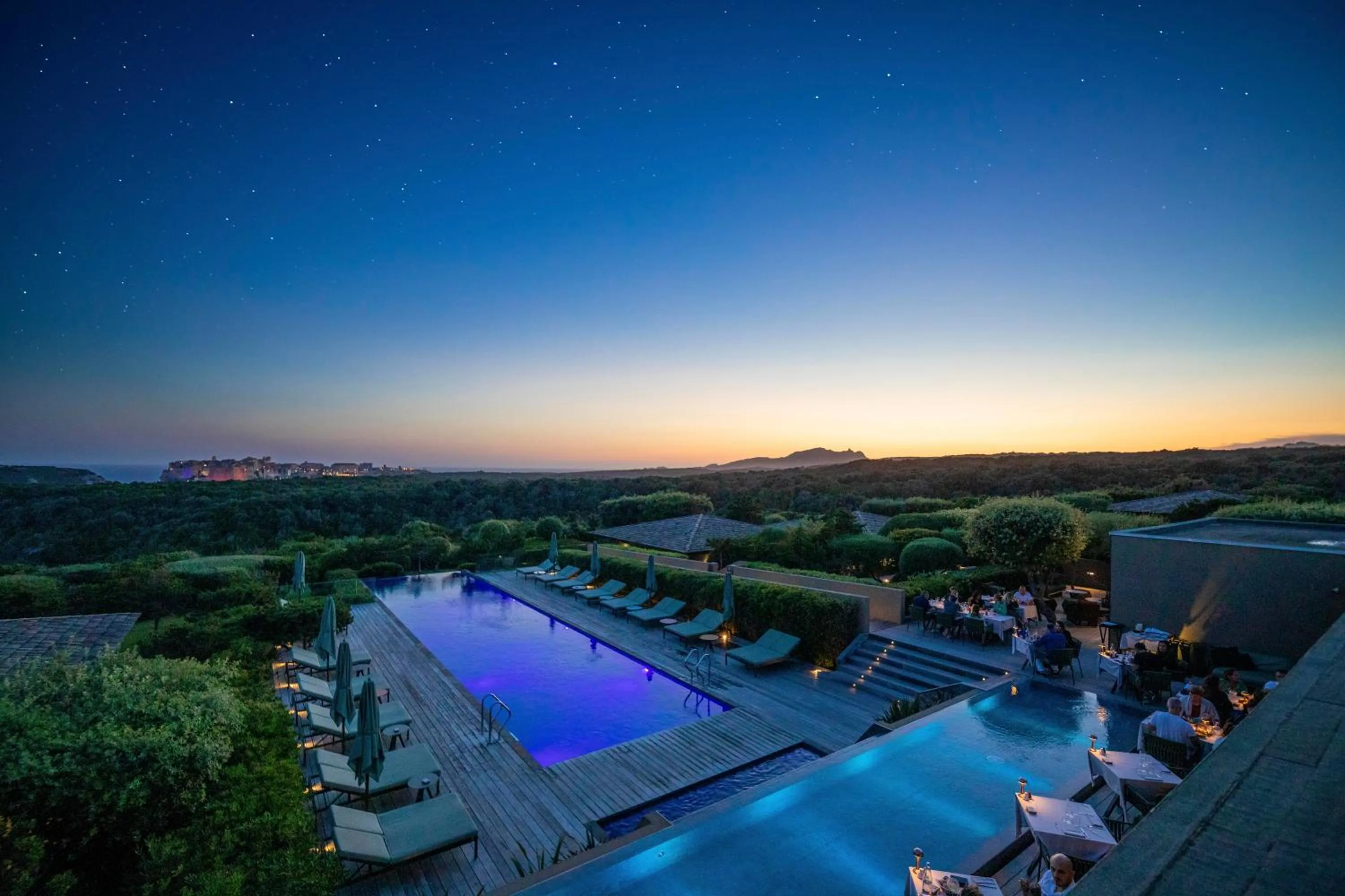 Bird's eye view in Hôtel & Spa Version Maquis Citadelle