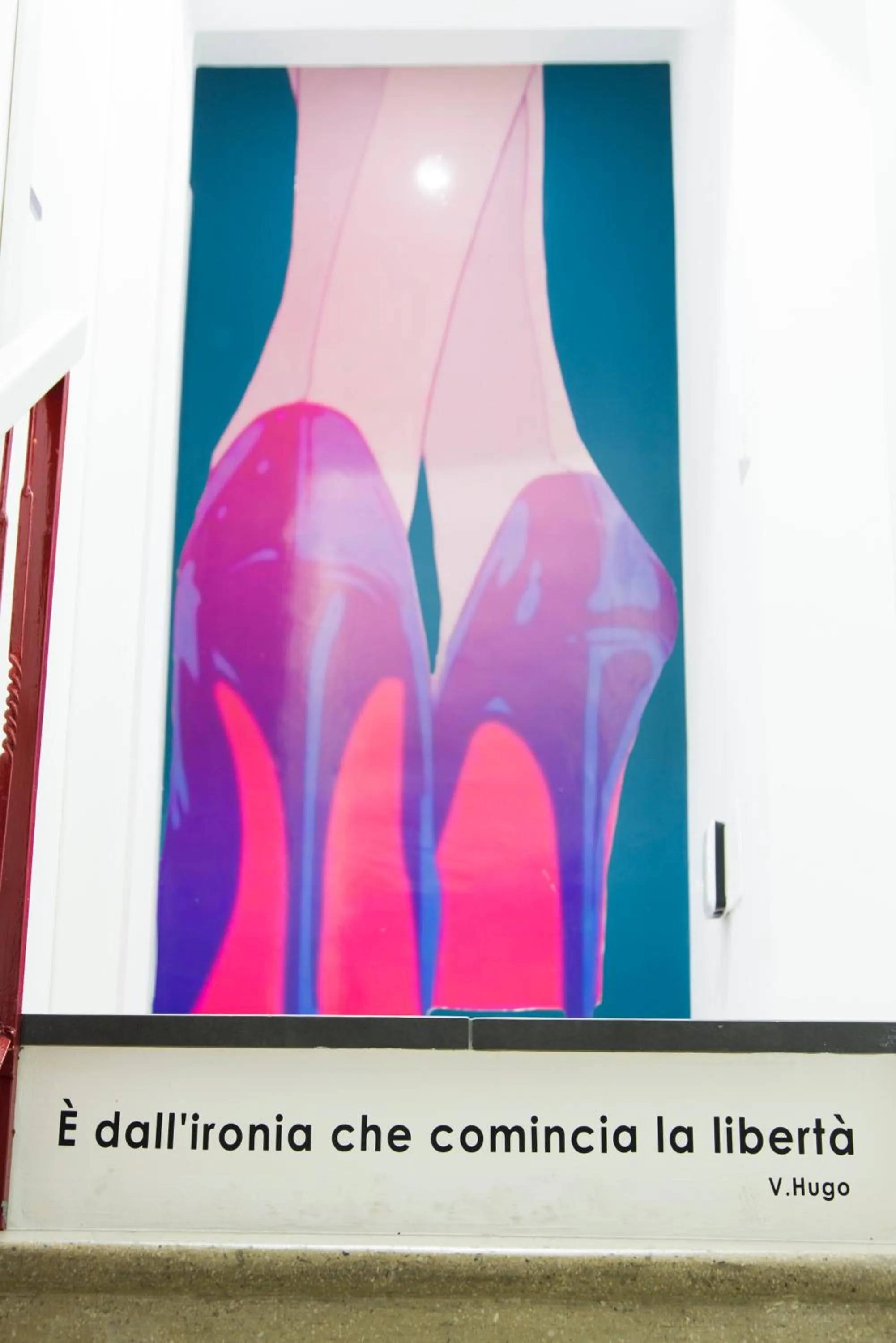 Decorative detail in B&B Sandro Pertini