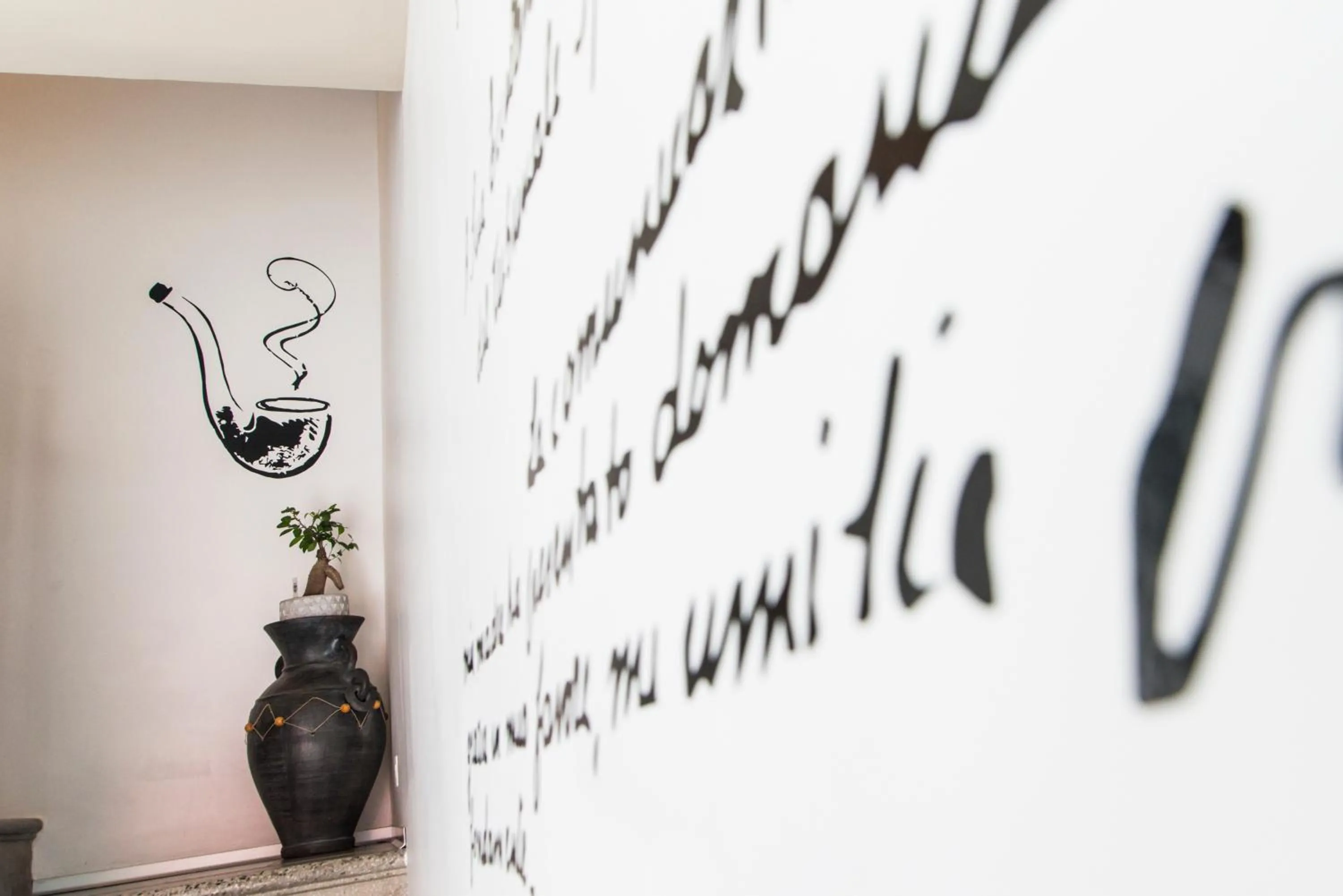 Decorative detail in B&B Sandro Pertini