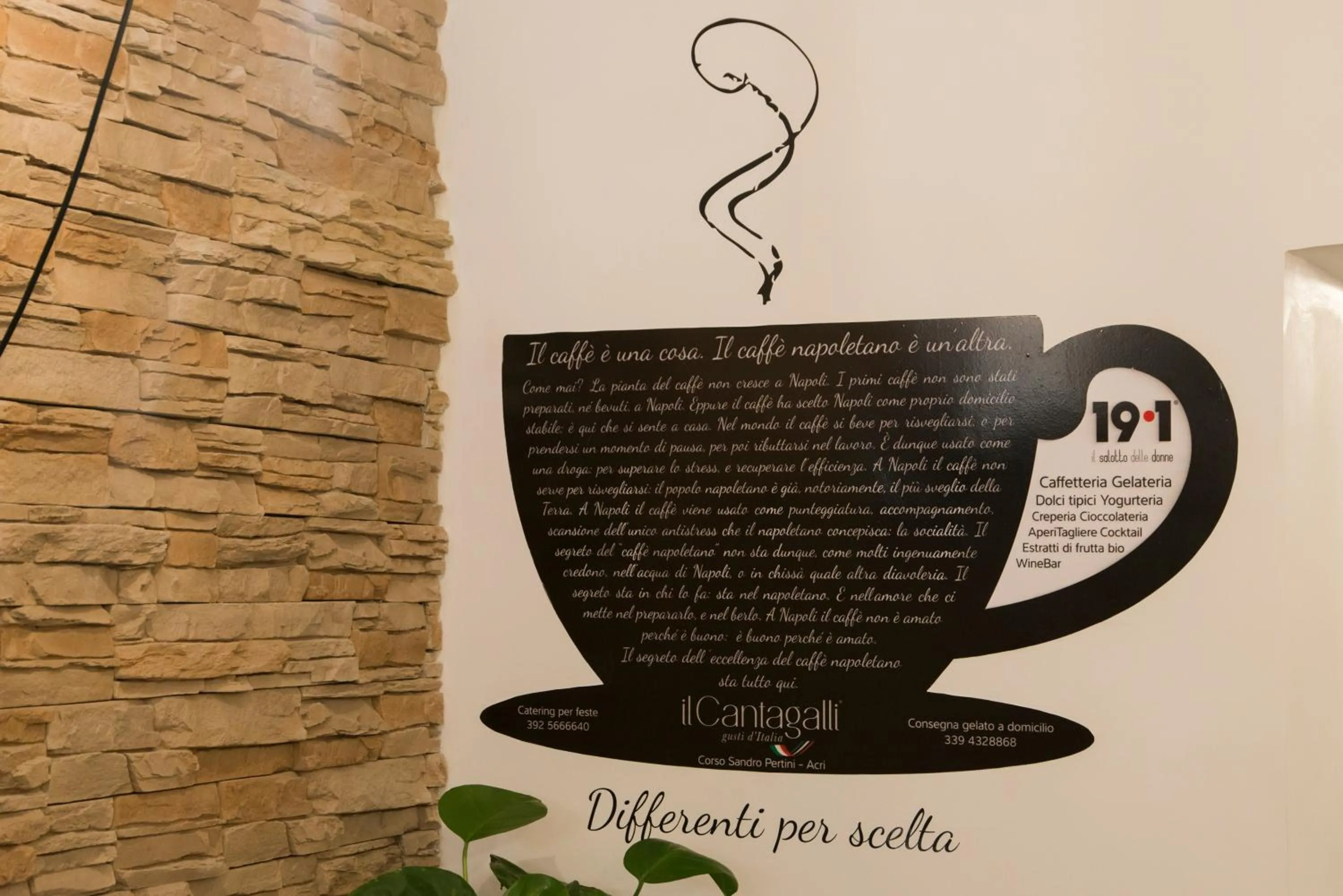 Decorative detail in B&B Sandro Pertini