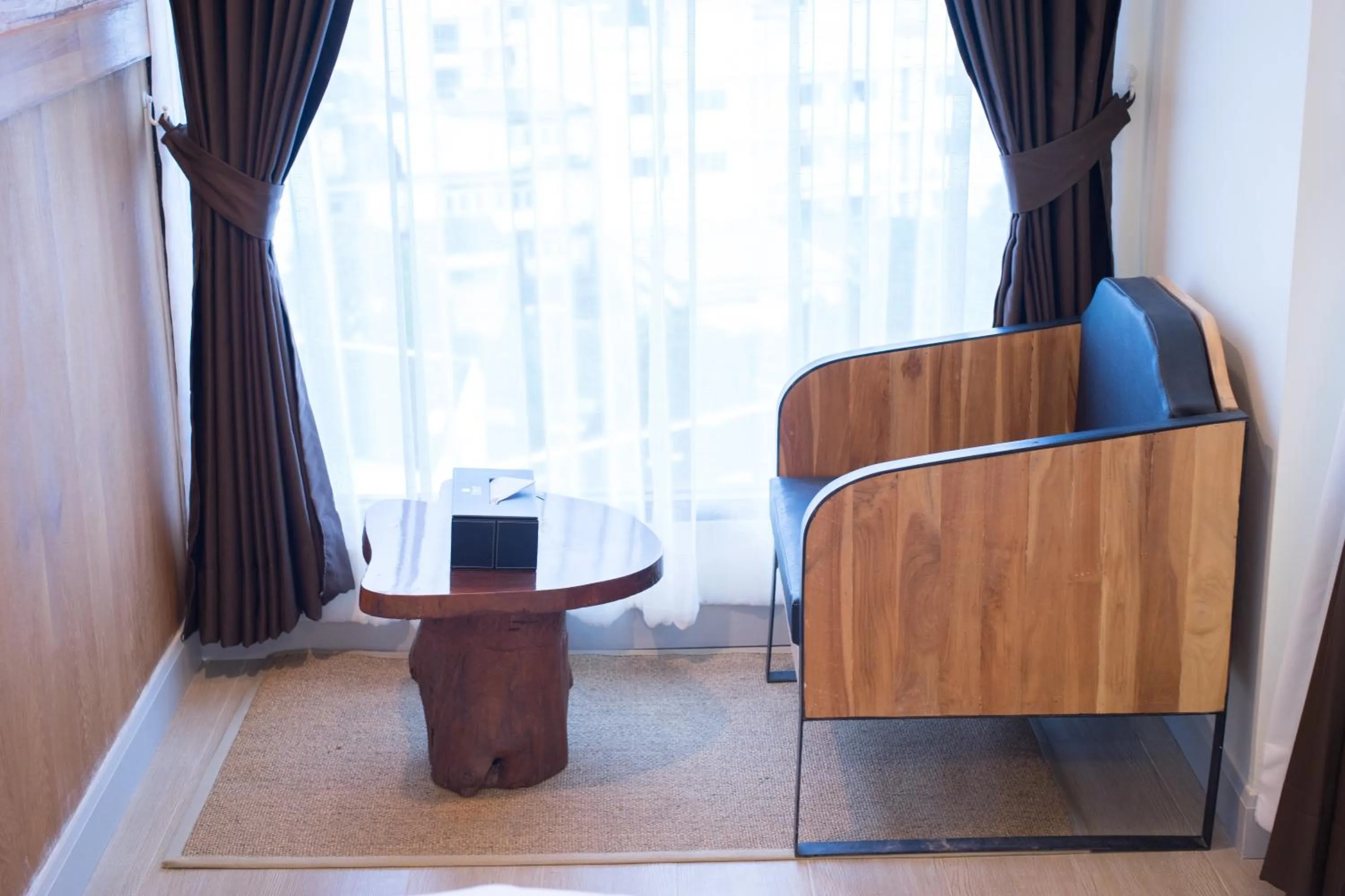 Seating area in Triple B Boutique Residence