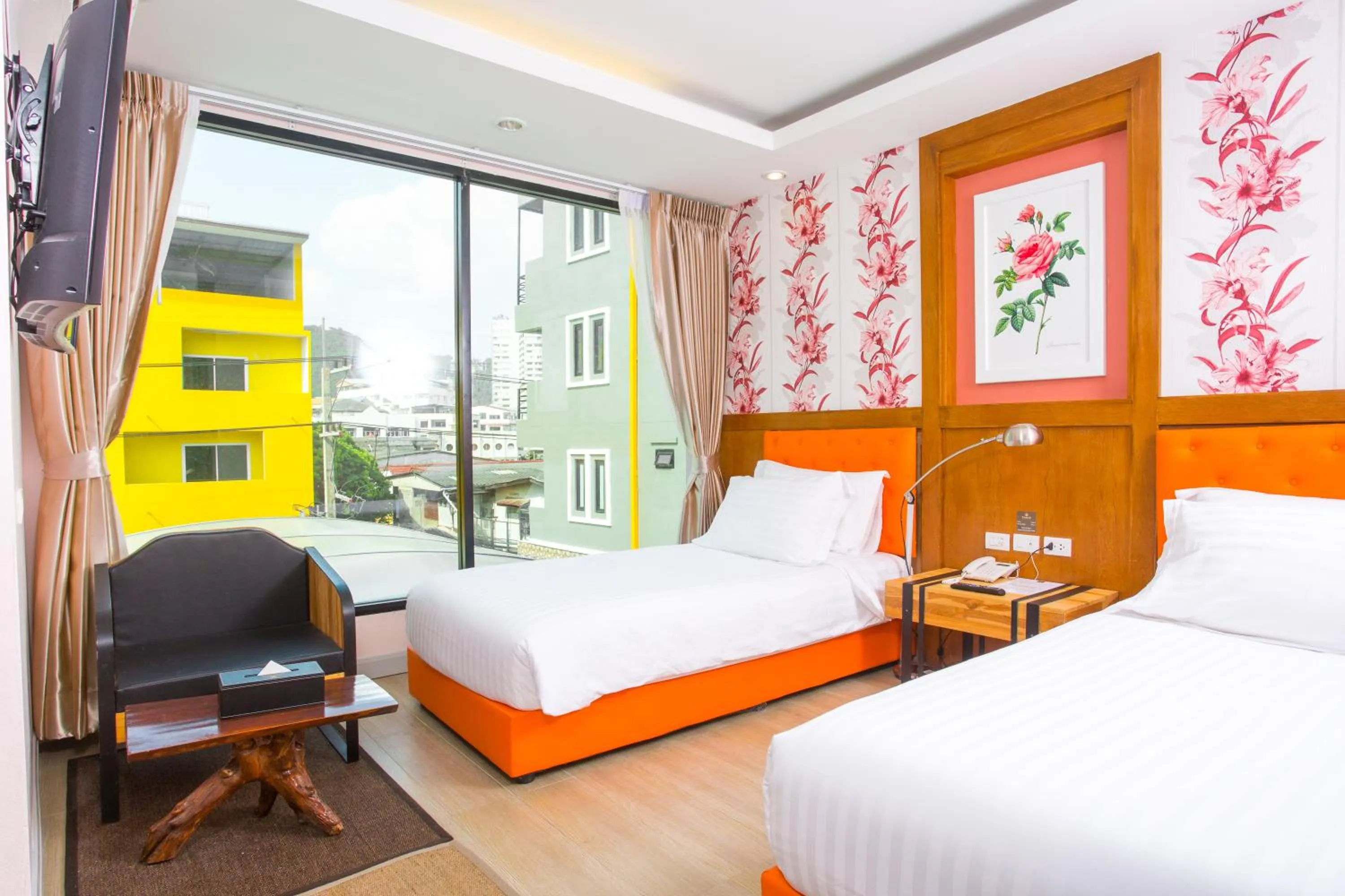 Seating area, Bed in Triple B Boutique Residence