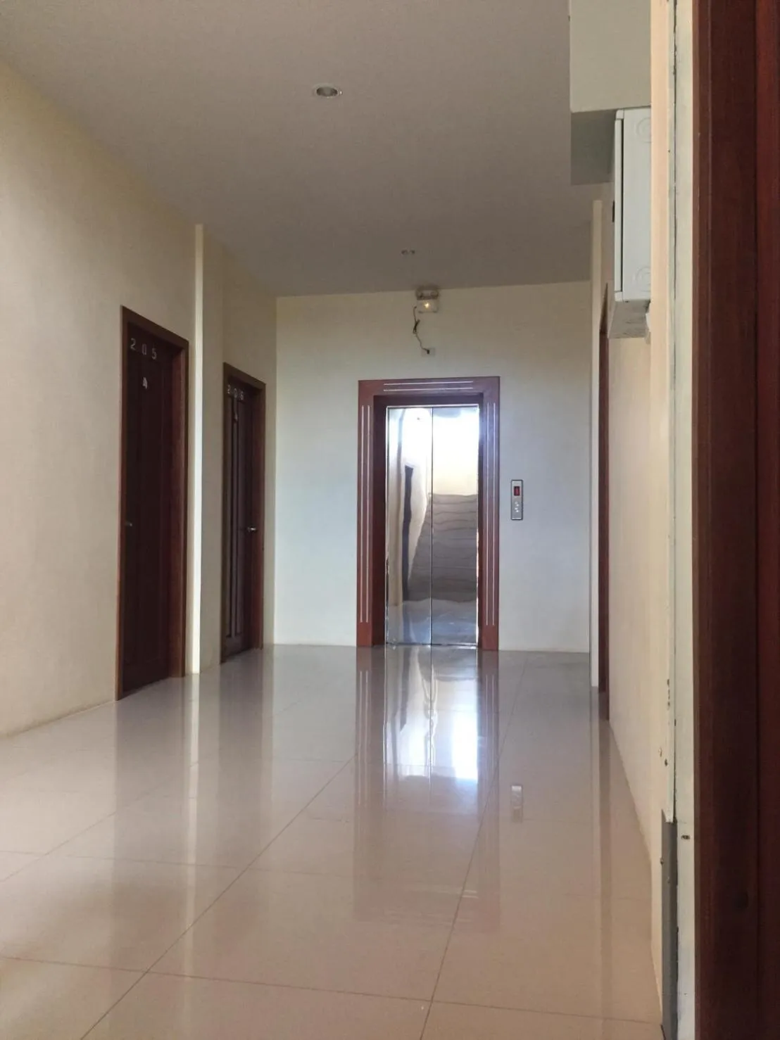 Facade/entrance in Aura Residence