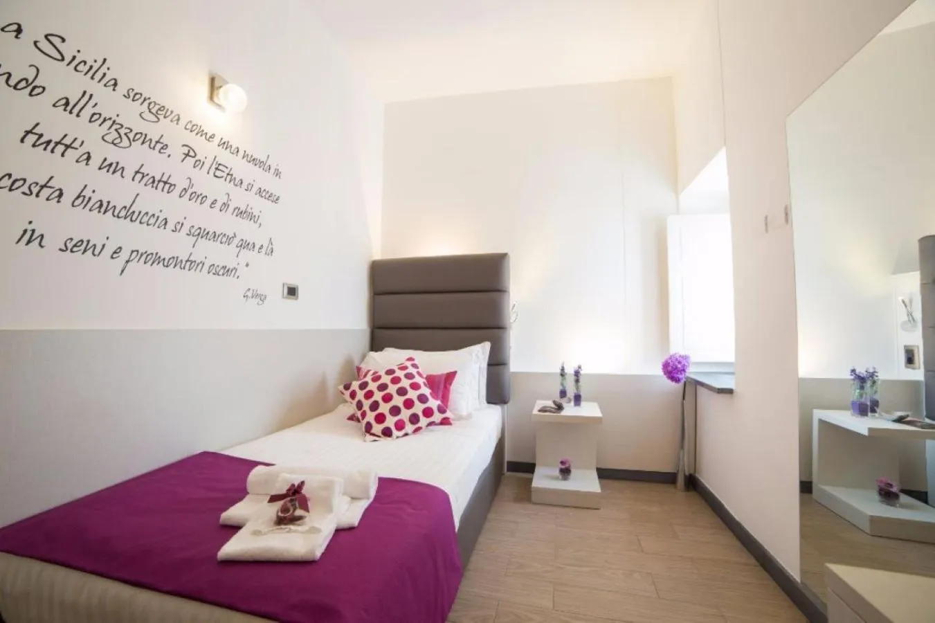 Bed in Palazzo Sisto Exclusive Rooms