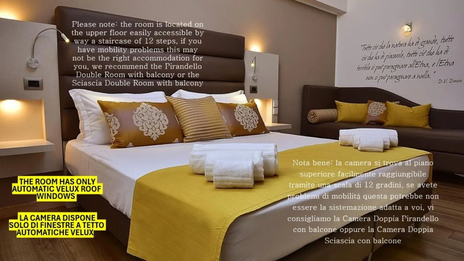 Photo of the whole room, Bed in Palazzo Sisto Exclusive Rooms