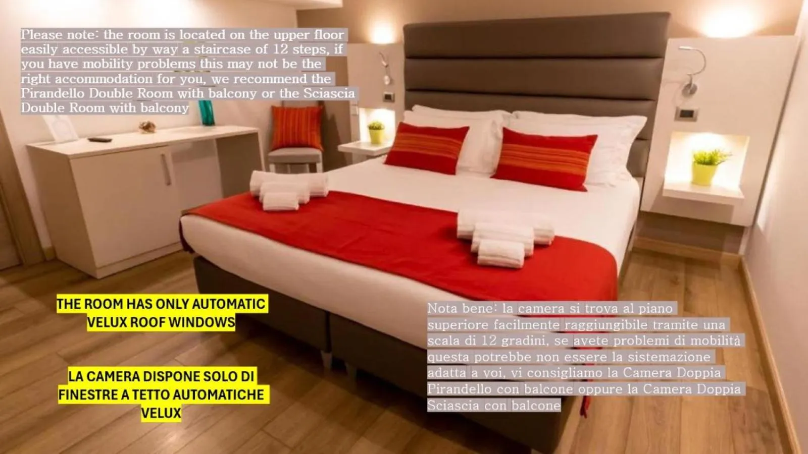 Photo of the whole room, Bed in Palazzo Sisto Exclusive Rooms