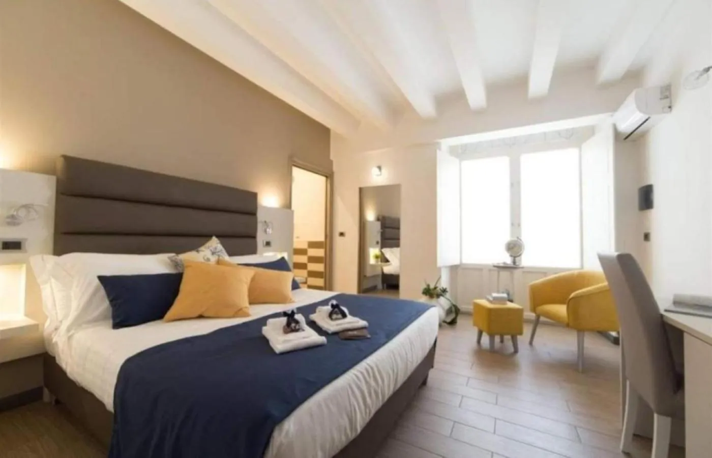 Bed in Palazzo Sisto Exclusive Rooms