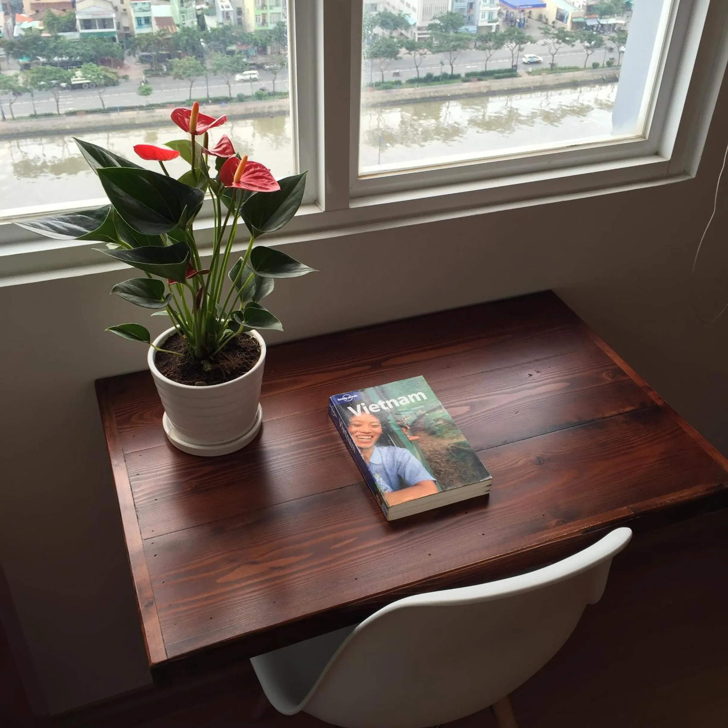 Decorative detail in Sky Center Hostel