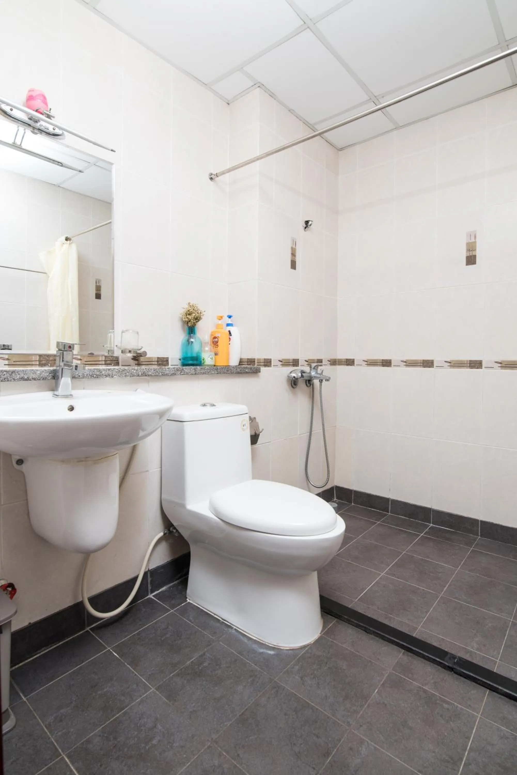 Shower in Sky Center Hostel