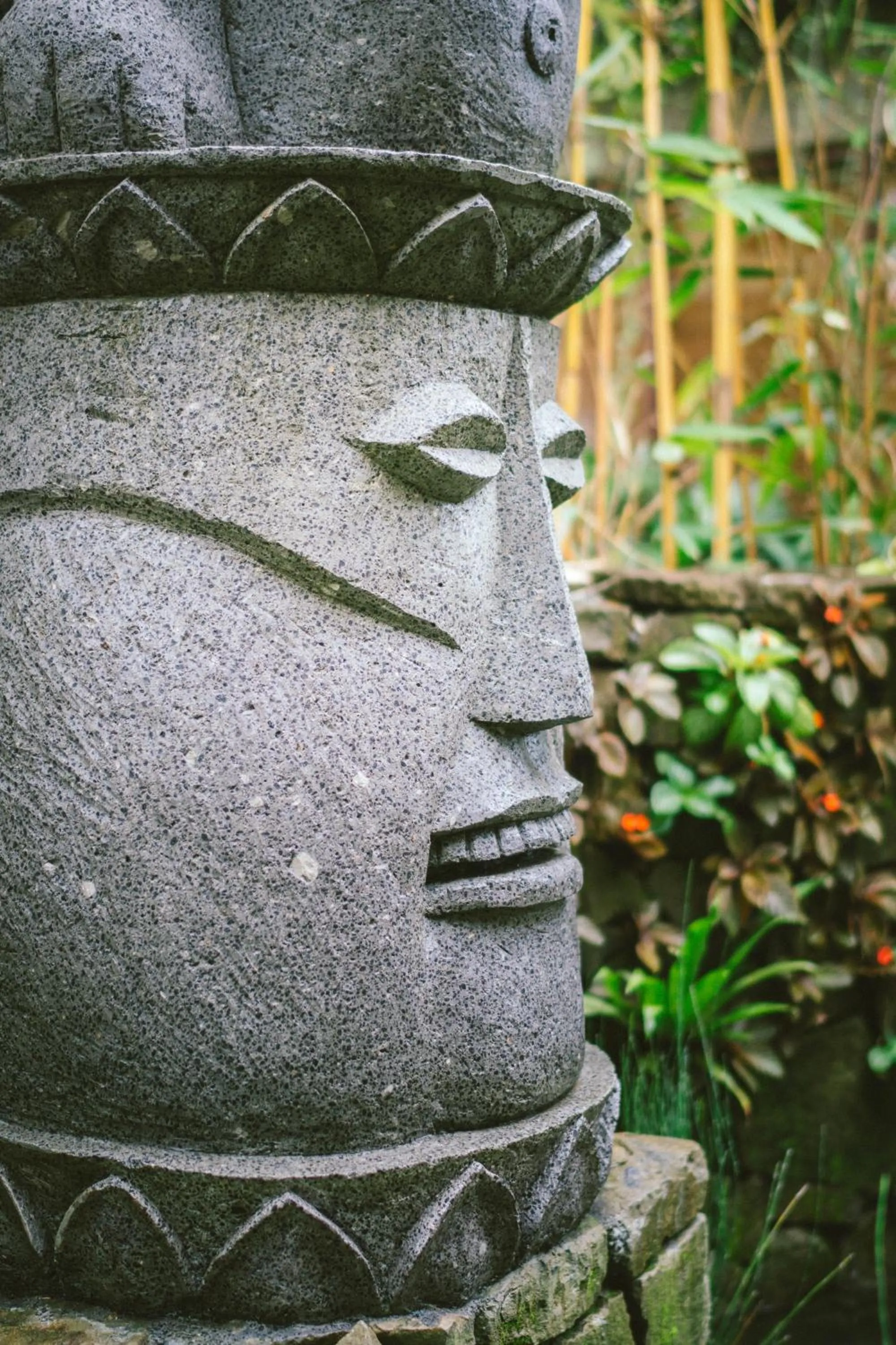 Decorative detail in Honai Resort