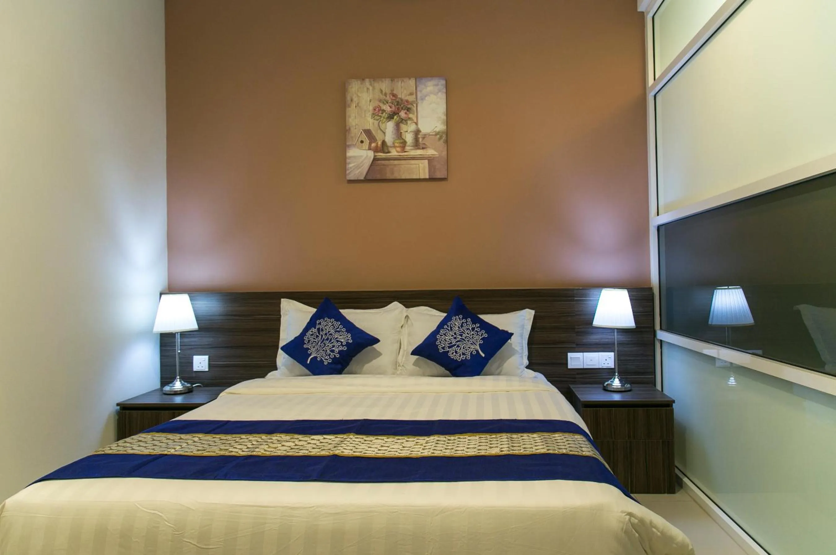 Bed in Lavana Hotel, Chinatown