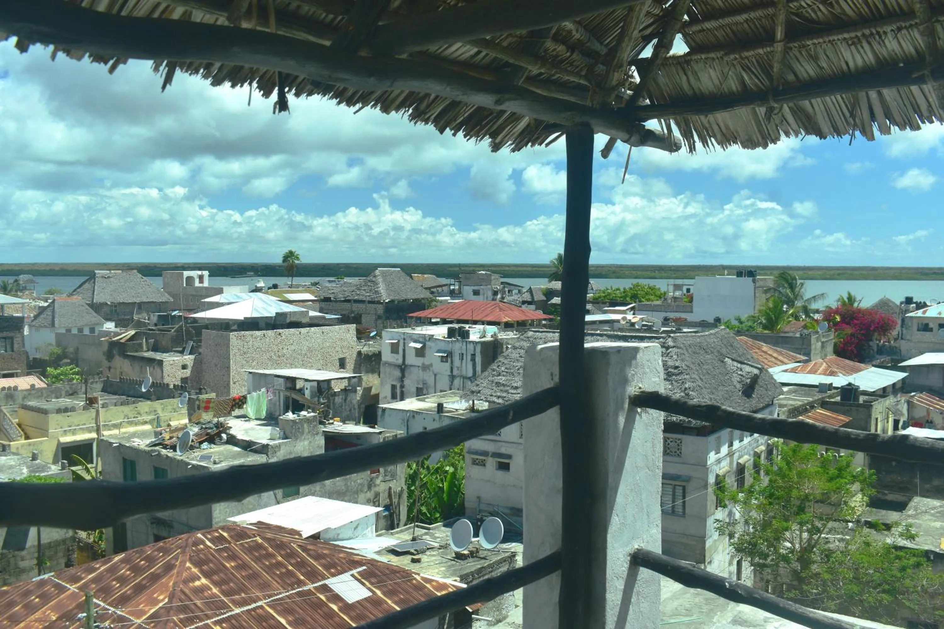 City view in JamboHouse Lamu