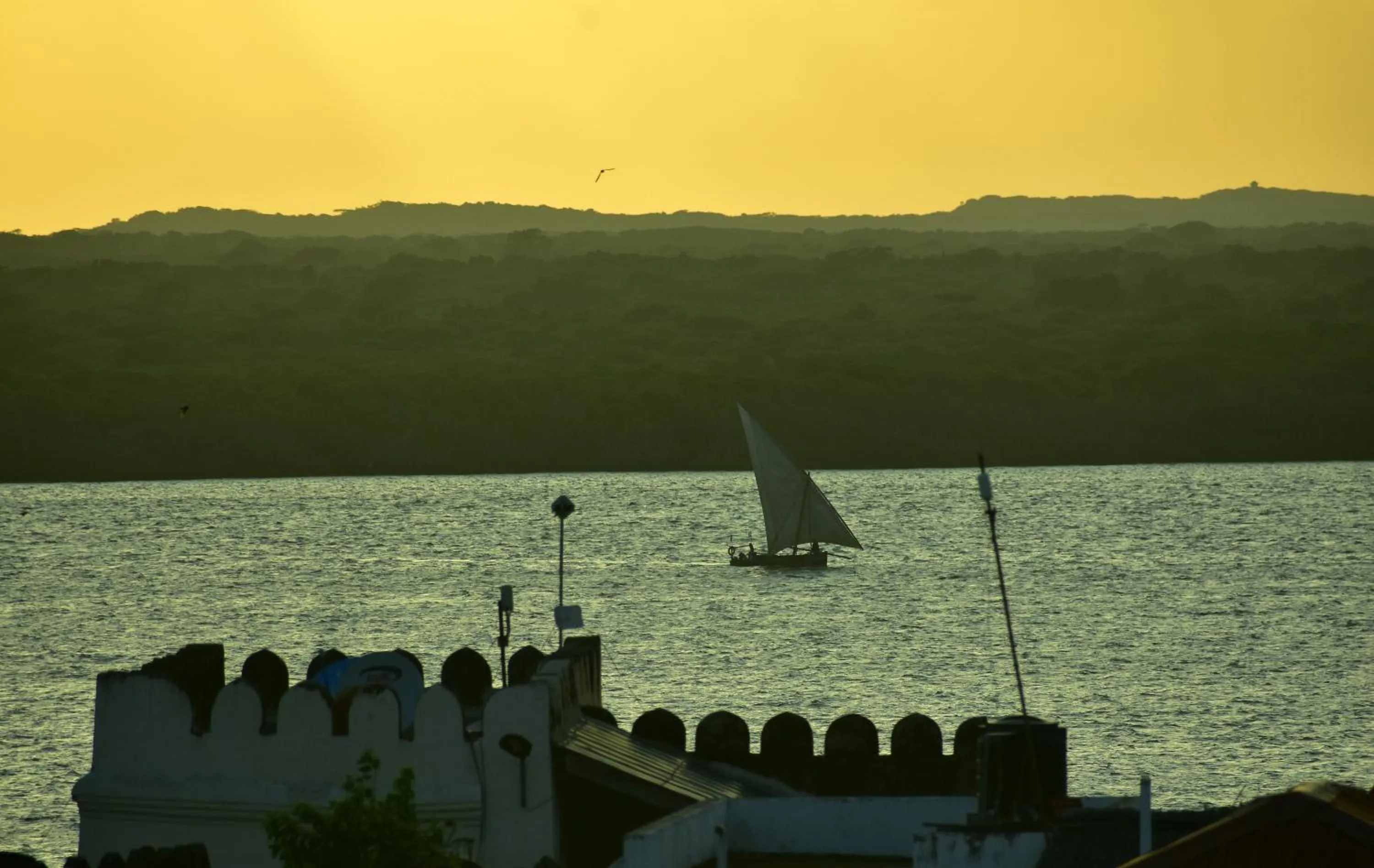 Sunrise in JamboHouse Lamu