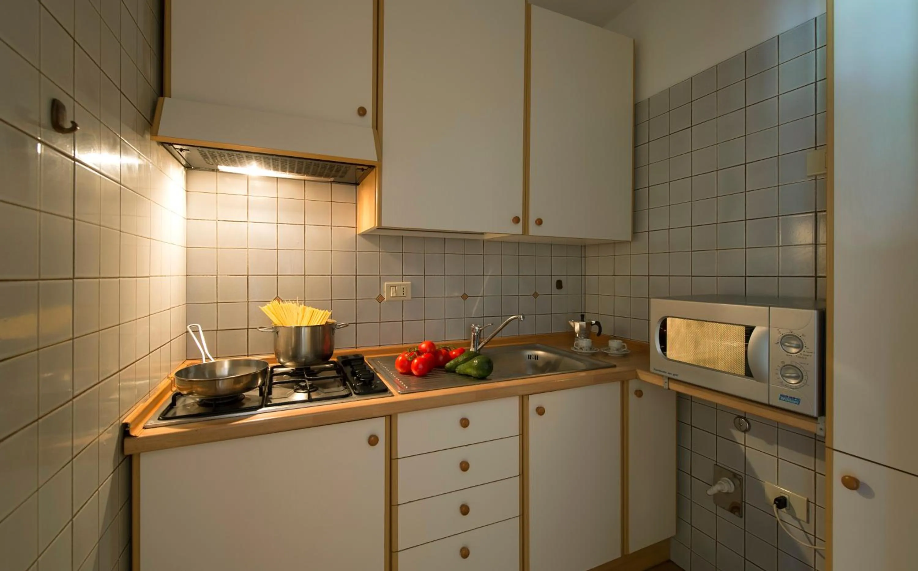 Kitchen or kitchenette in Residence Rio Piccolo