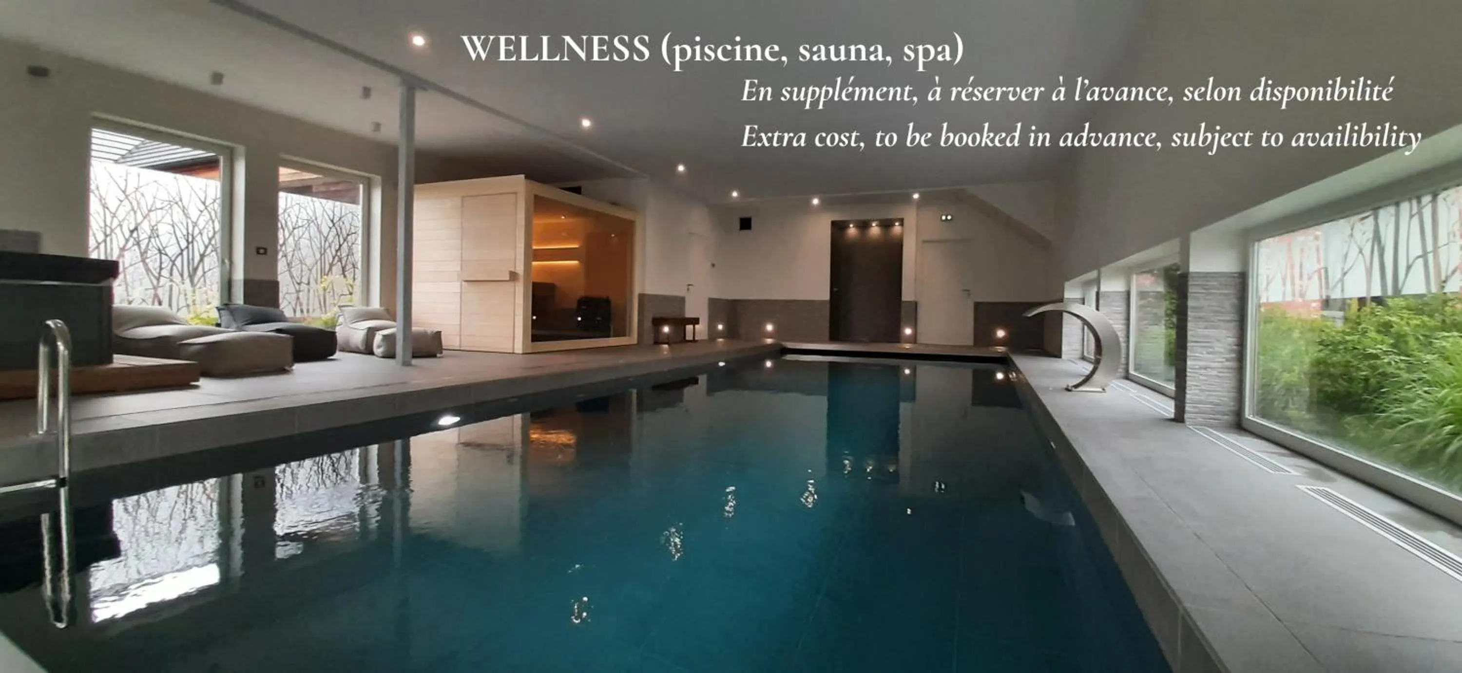 Swimming pool in La Couture du Charme