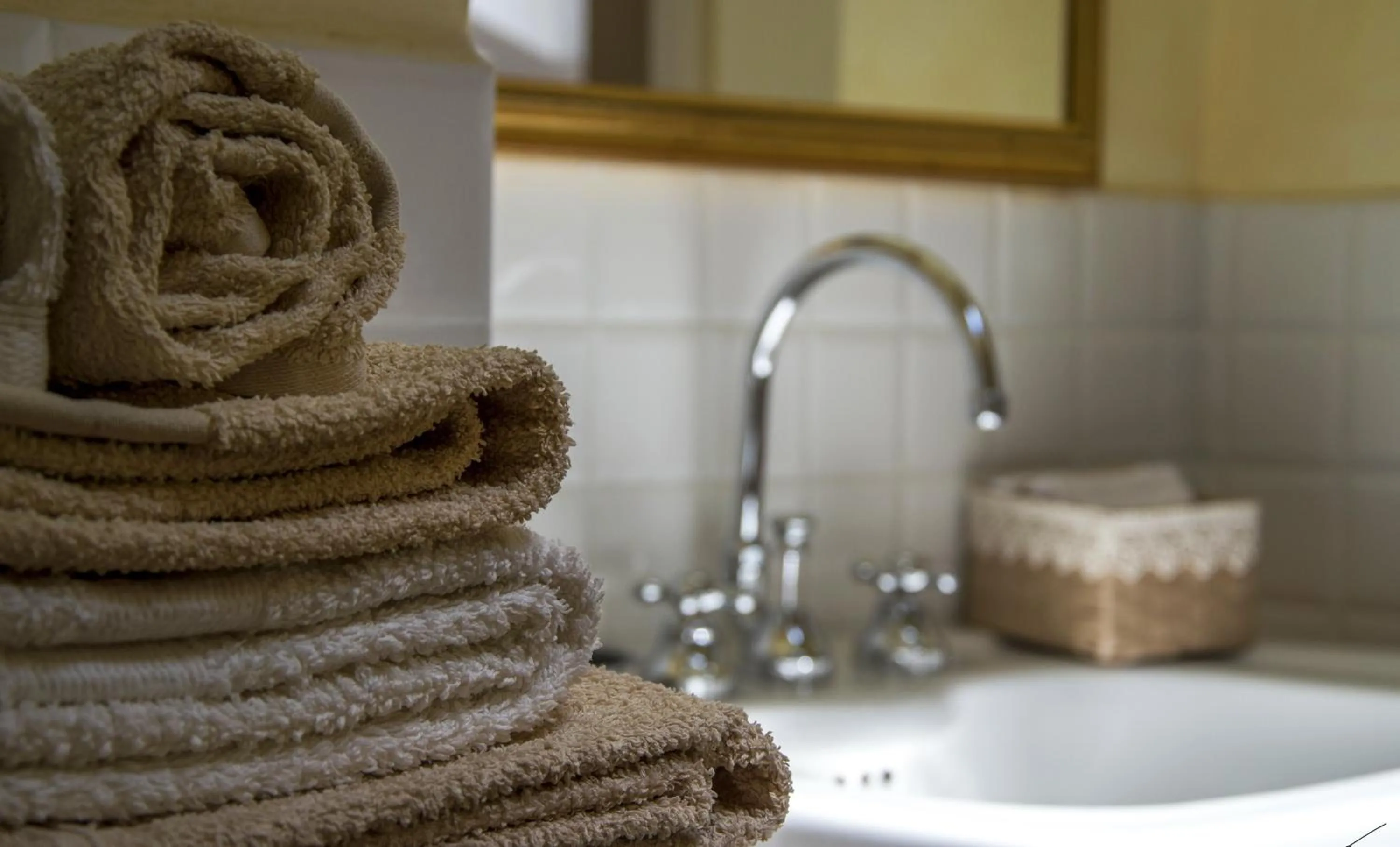 Bathroom in La Torretta Bobbio
