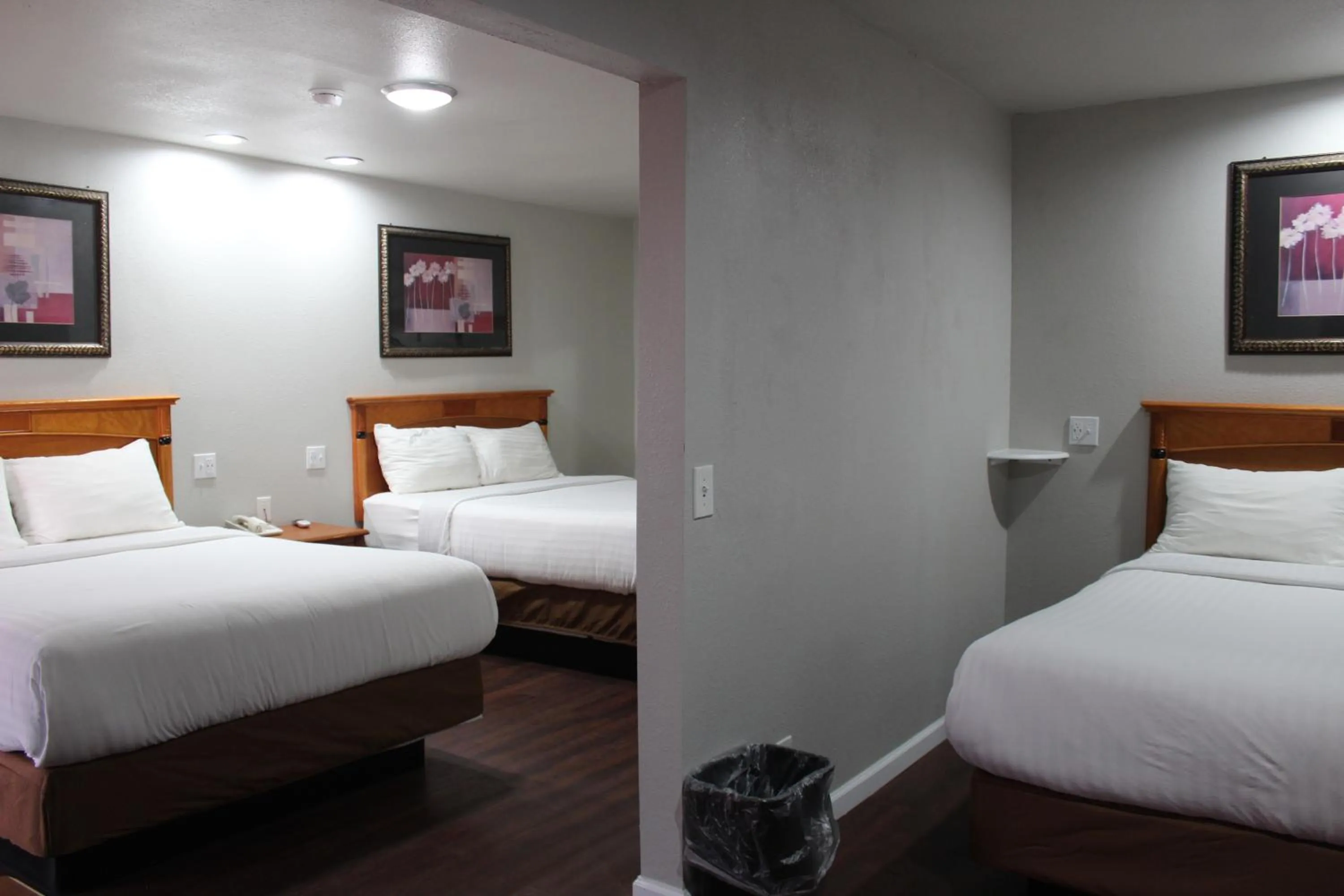 Bed in Thunderbird Motel Las Vegas/ New Mexico