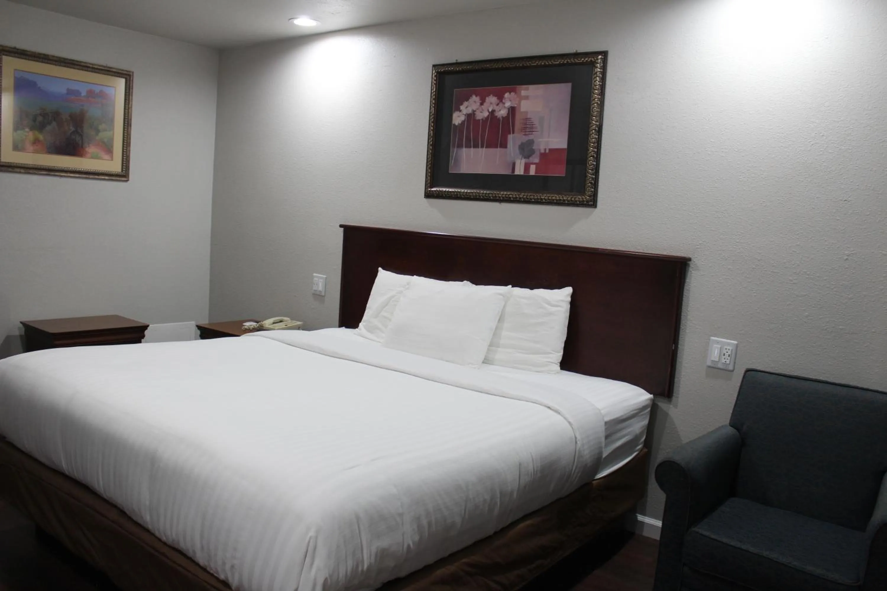 Bed in Thunderbird Motel Las Vegas/ New Mexico