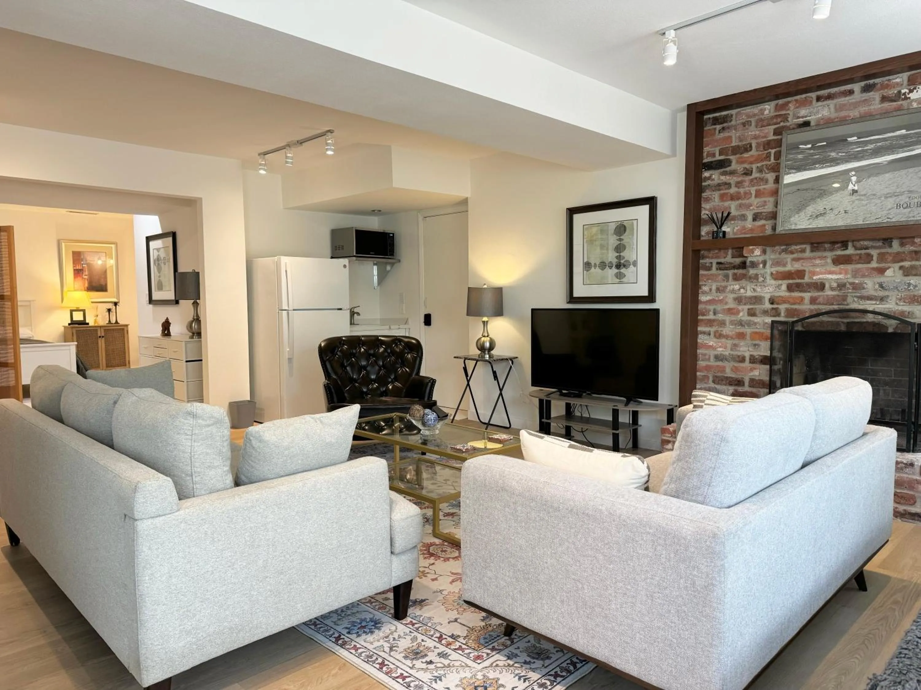 Seating area in Villa Rivarola