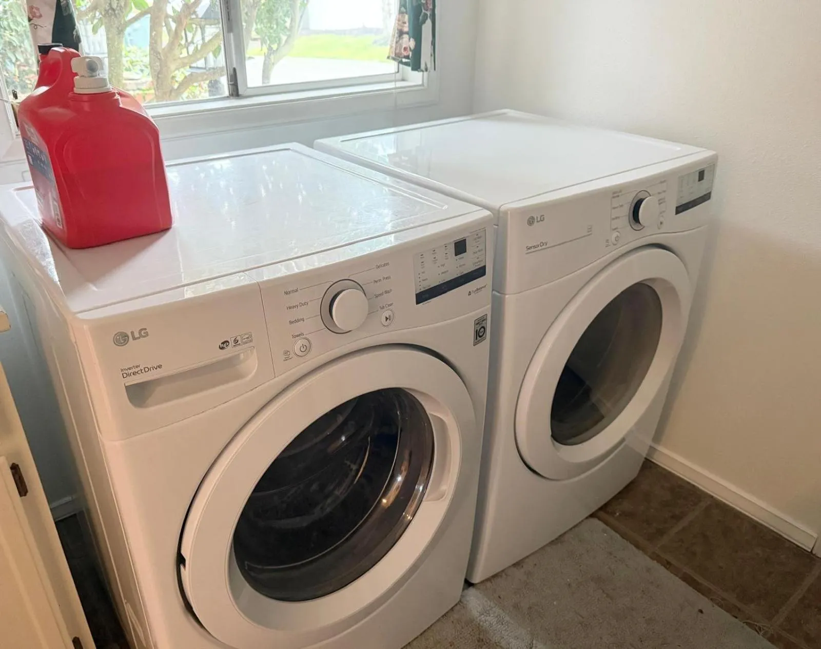 washing machine in Villa Rivarola