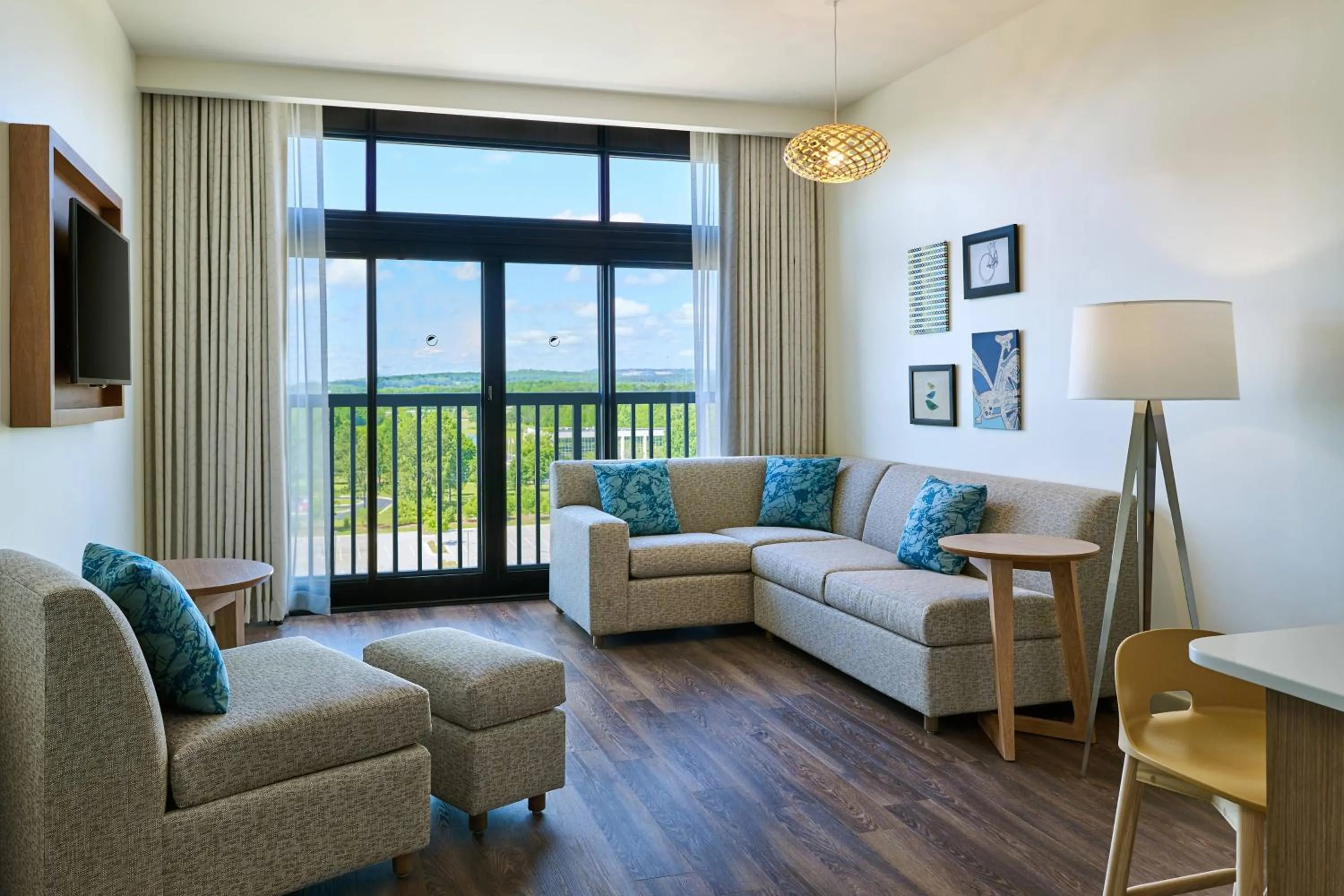 Living room in Element Huntsville