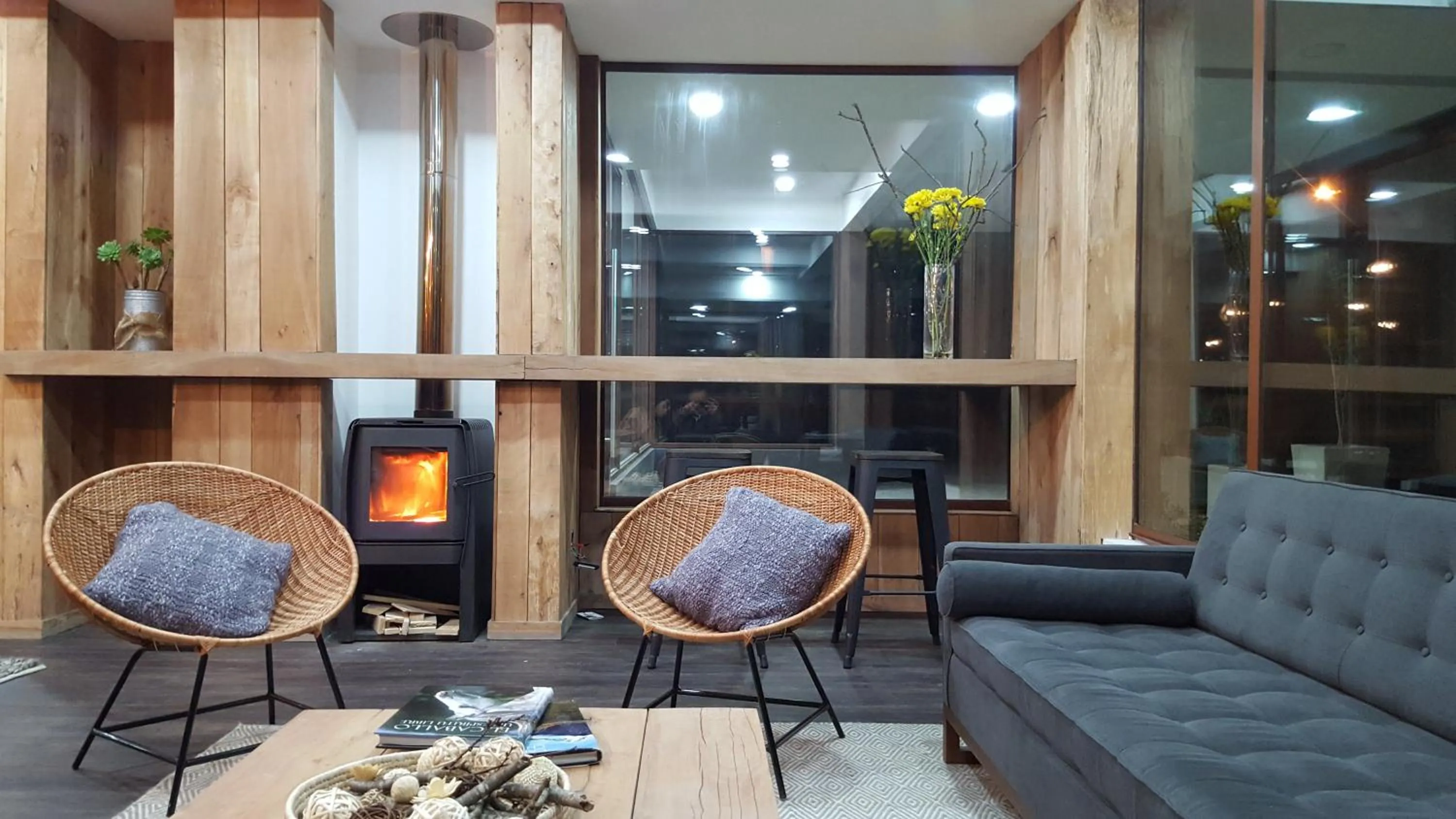 Living room in Hotel Umawue