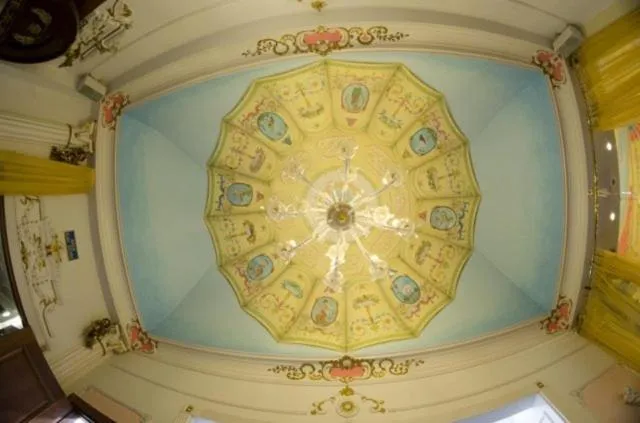 Decorative detail in Hotel Alba