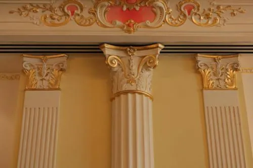 Decorative detail in Hotel Alba