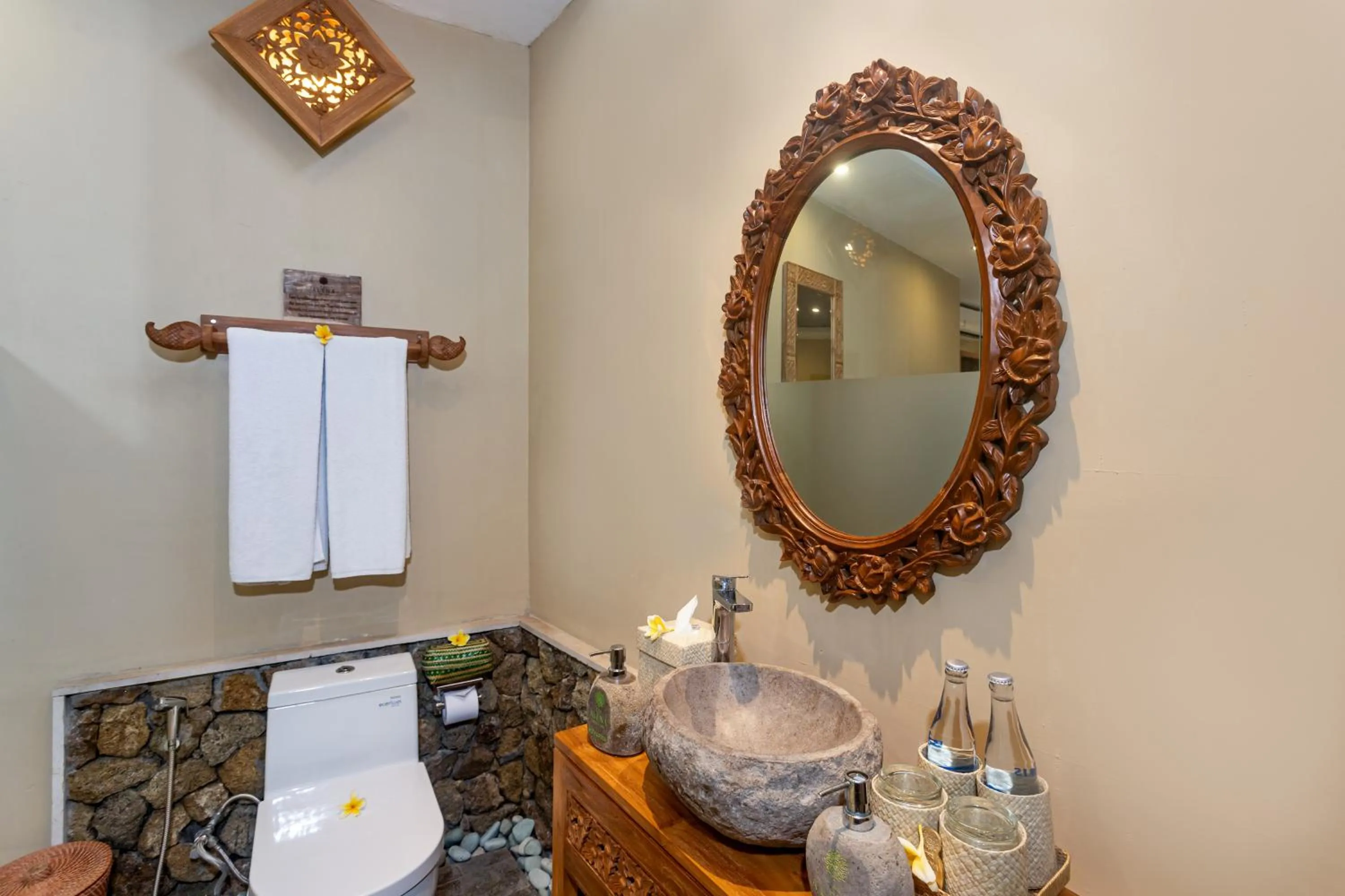 Bathroom in The Alena Resort a Pramana Experience