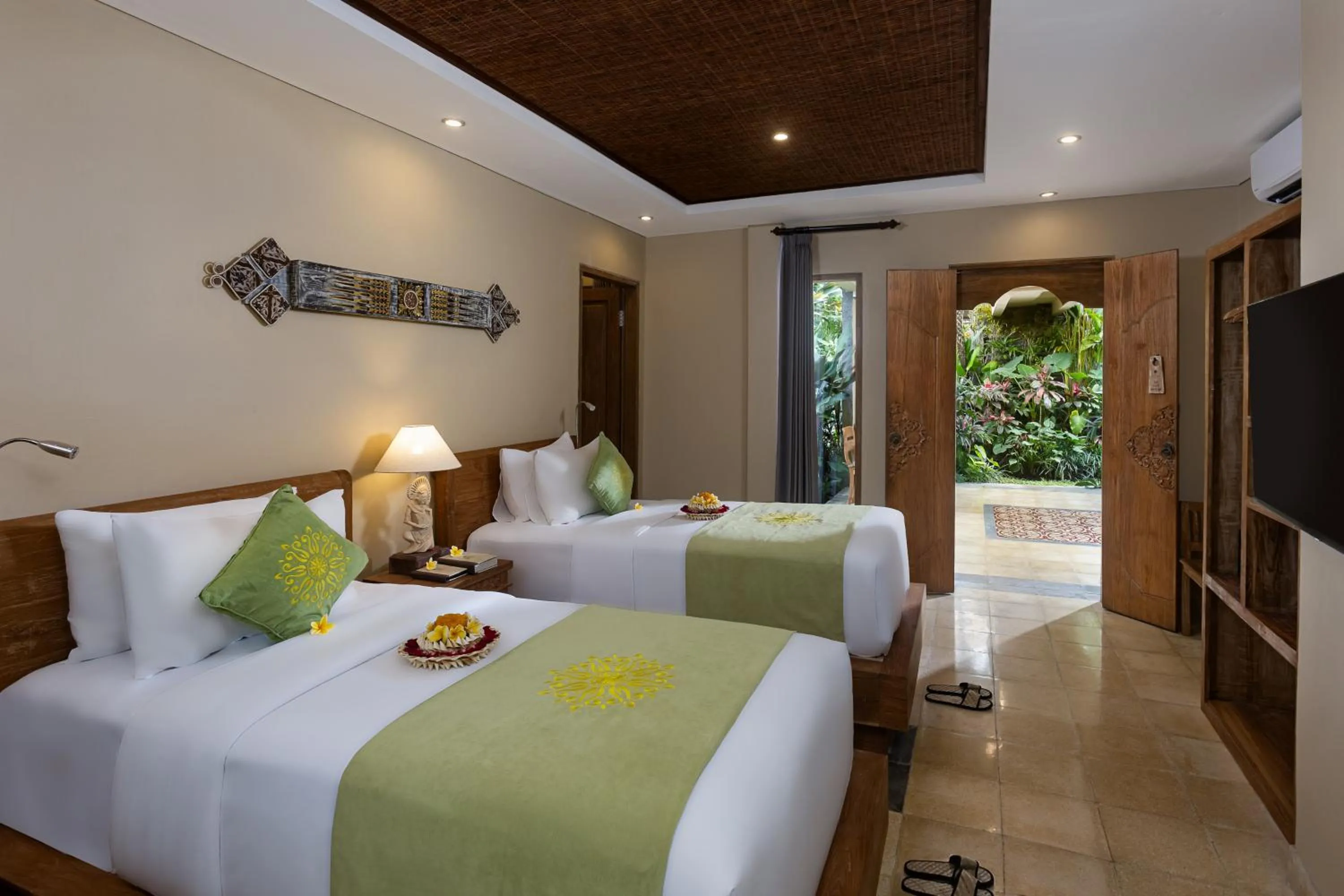 Bedroom, Bed in The Alena Resort a Pramana Experience