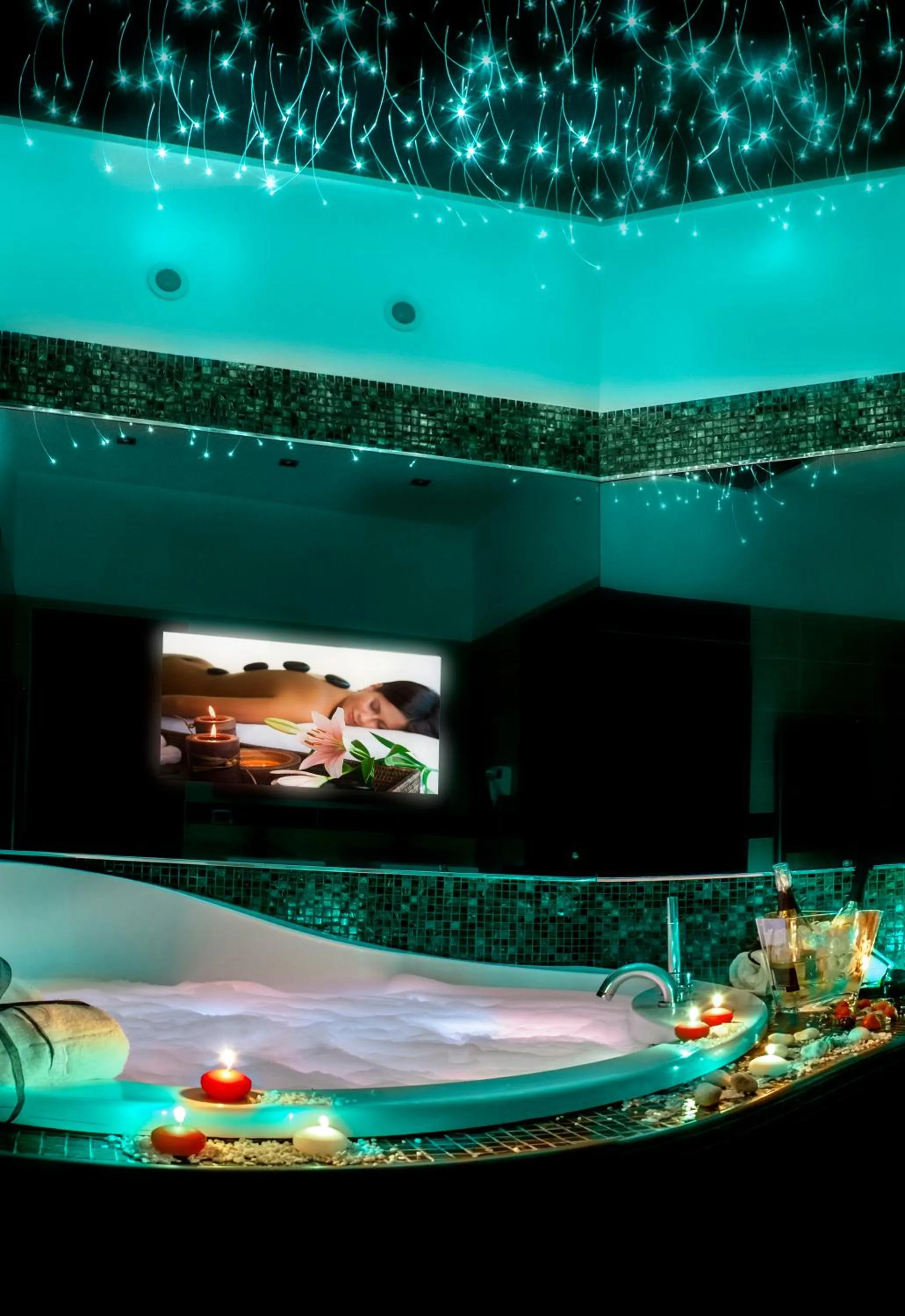 Hot Tub in Hotel Orizzonte