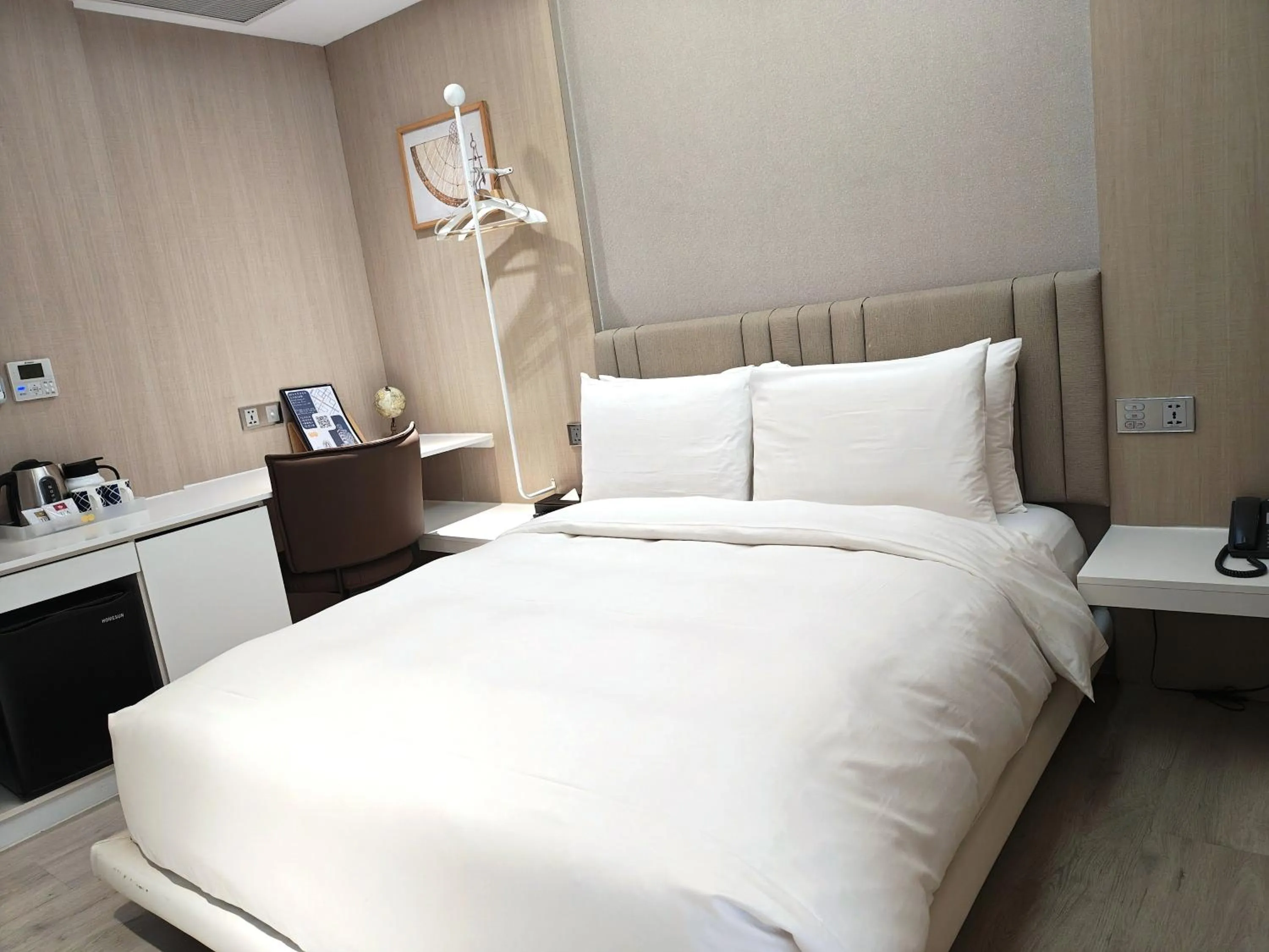 Bed in Hotel Mapp