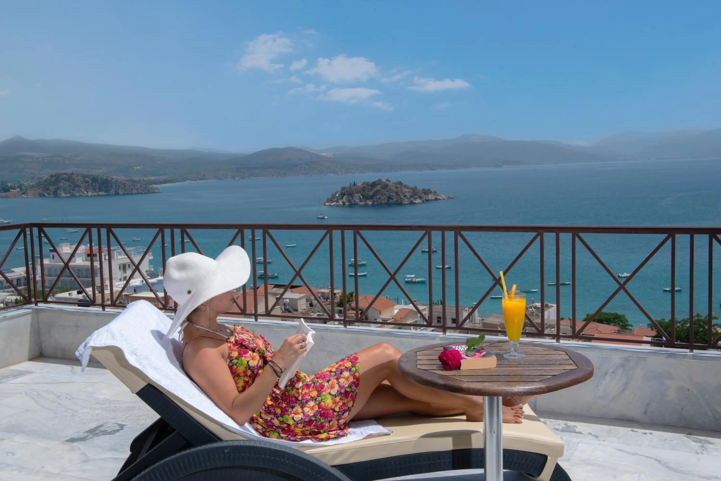 Balcony/Terrace in King Minos Hotel