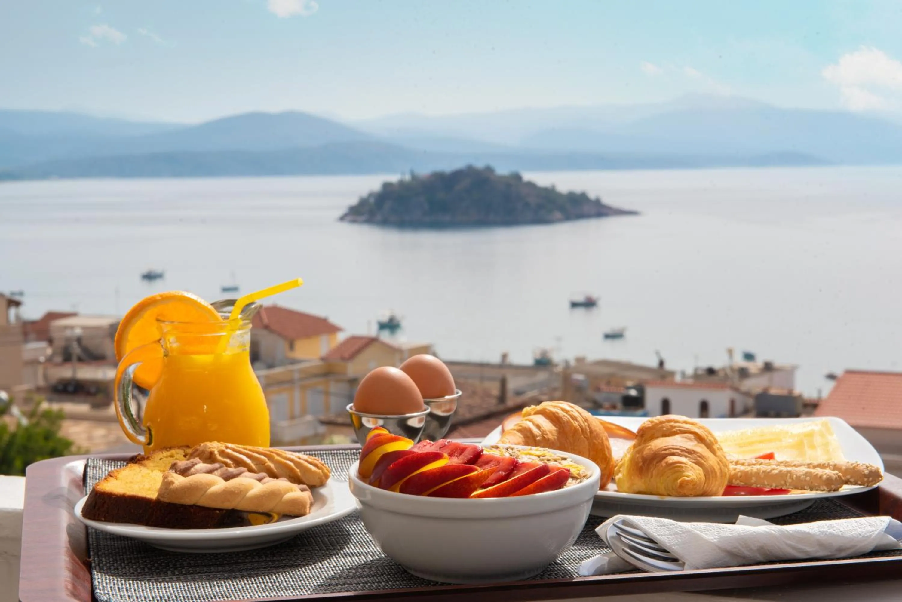 Buffet breakfast in King Minos Hotel