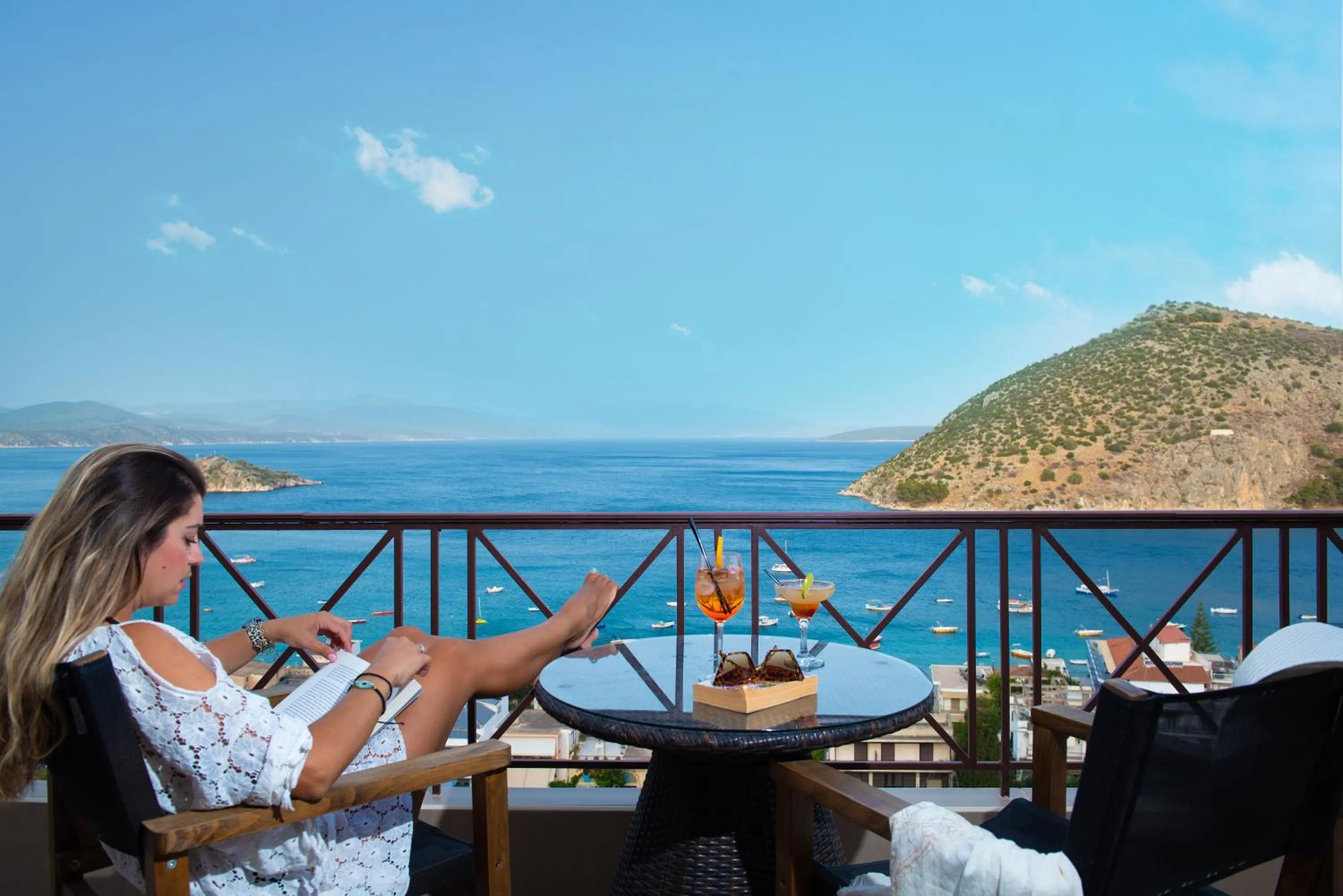 Sea view in King Minos Hotel