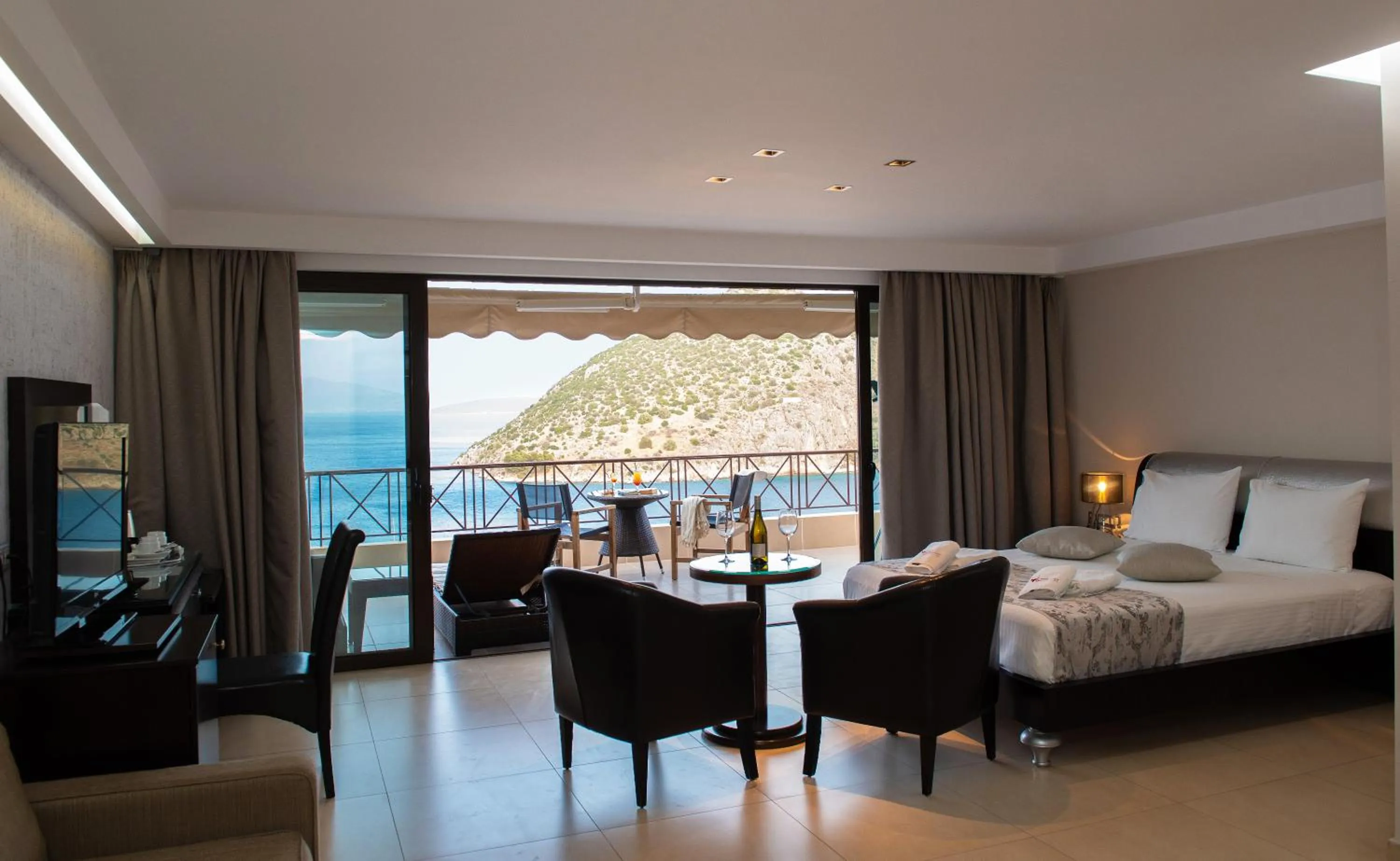 Sea view in King Minos Hotel