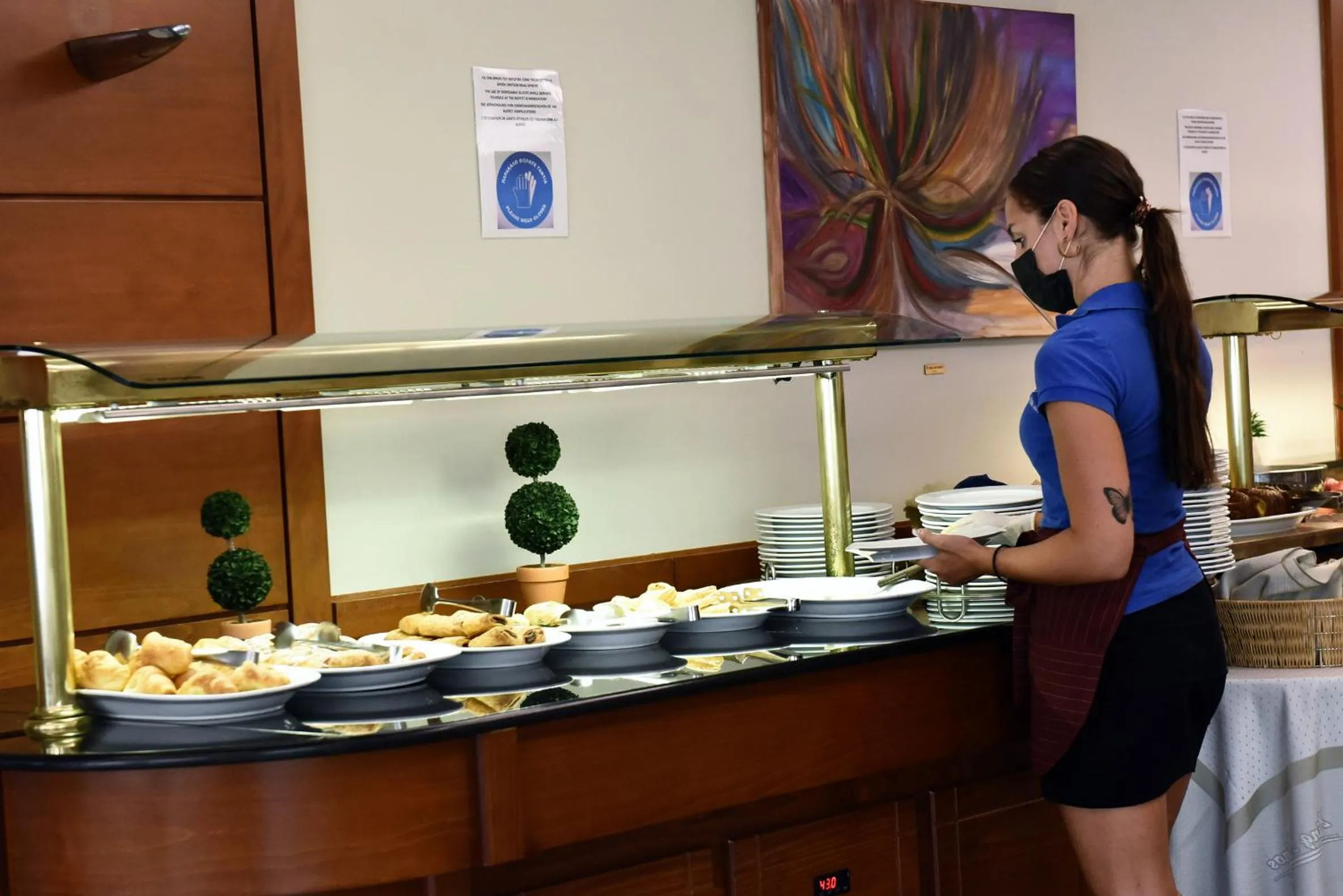 Food in King Minos Hotel