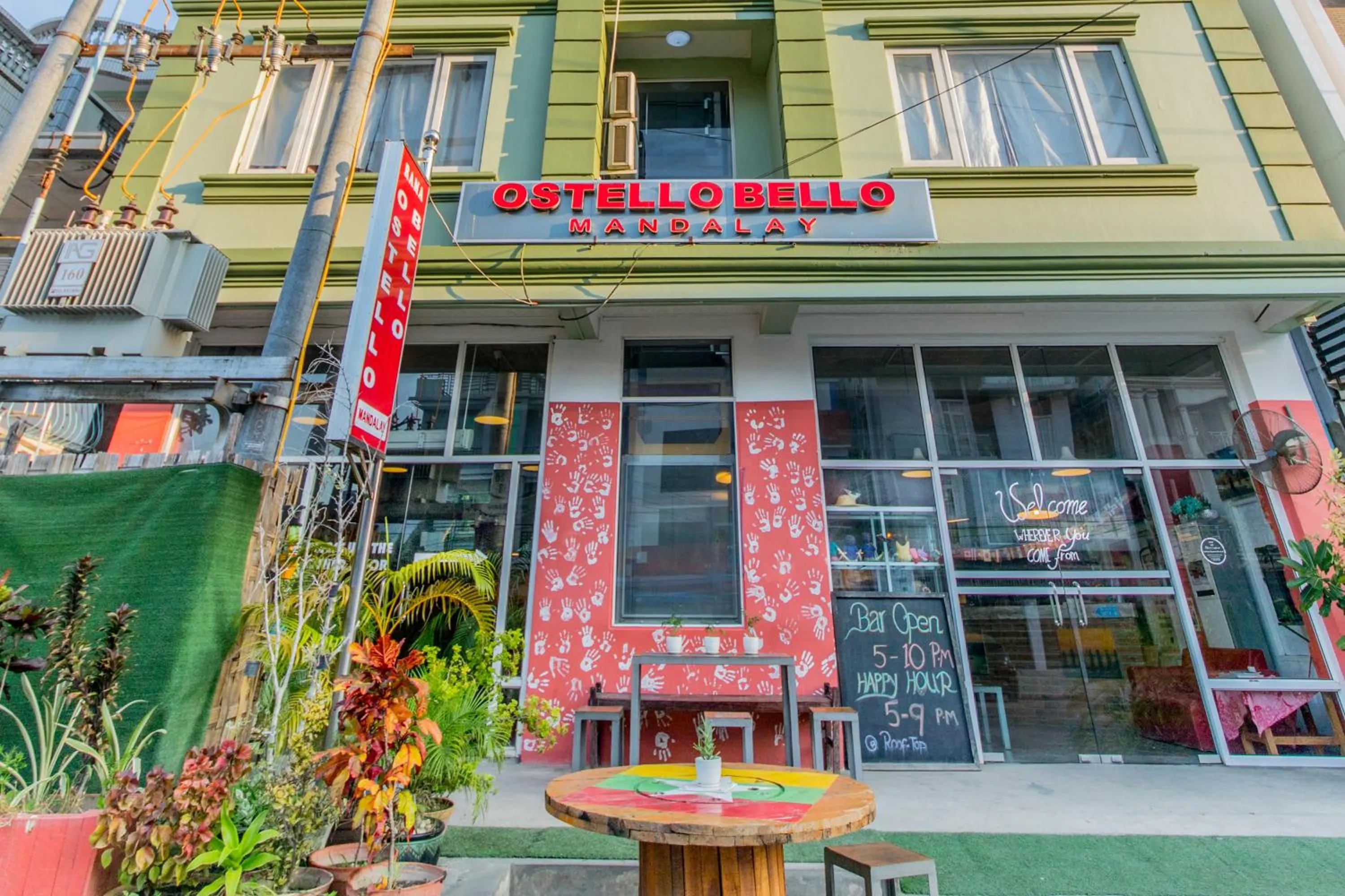 Property building in Ostello Bello Mandalay