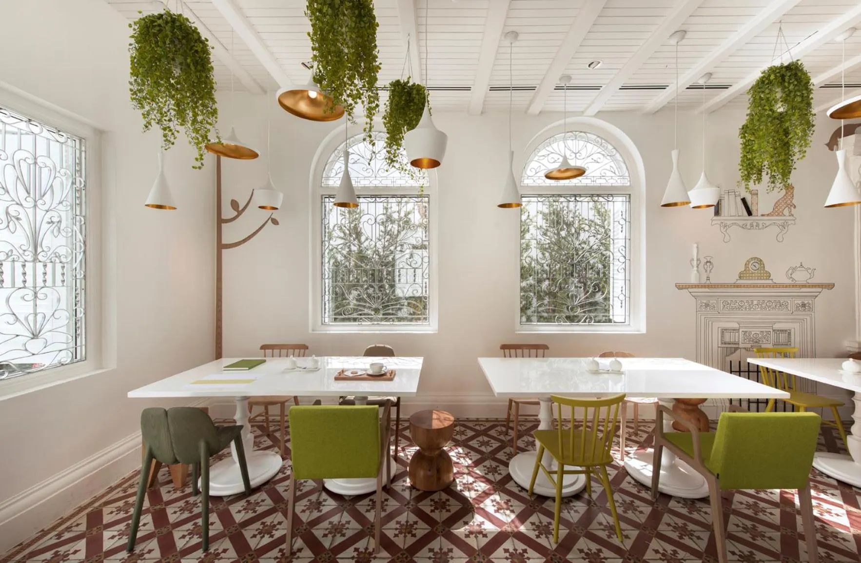 Restaurant/places to eat in Macalister Mansion, a Member of Design Hotels