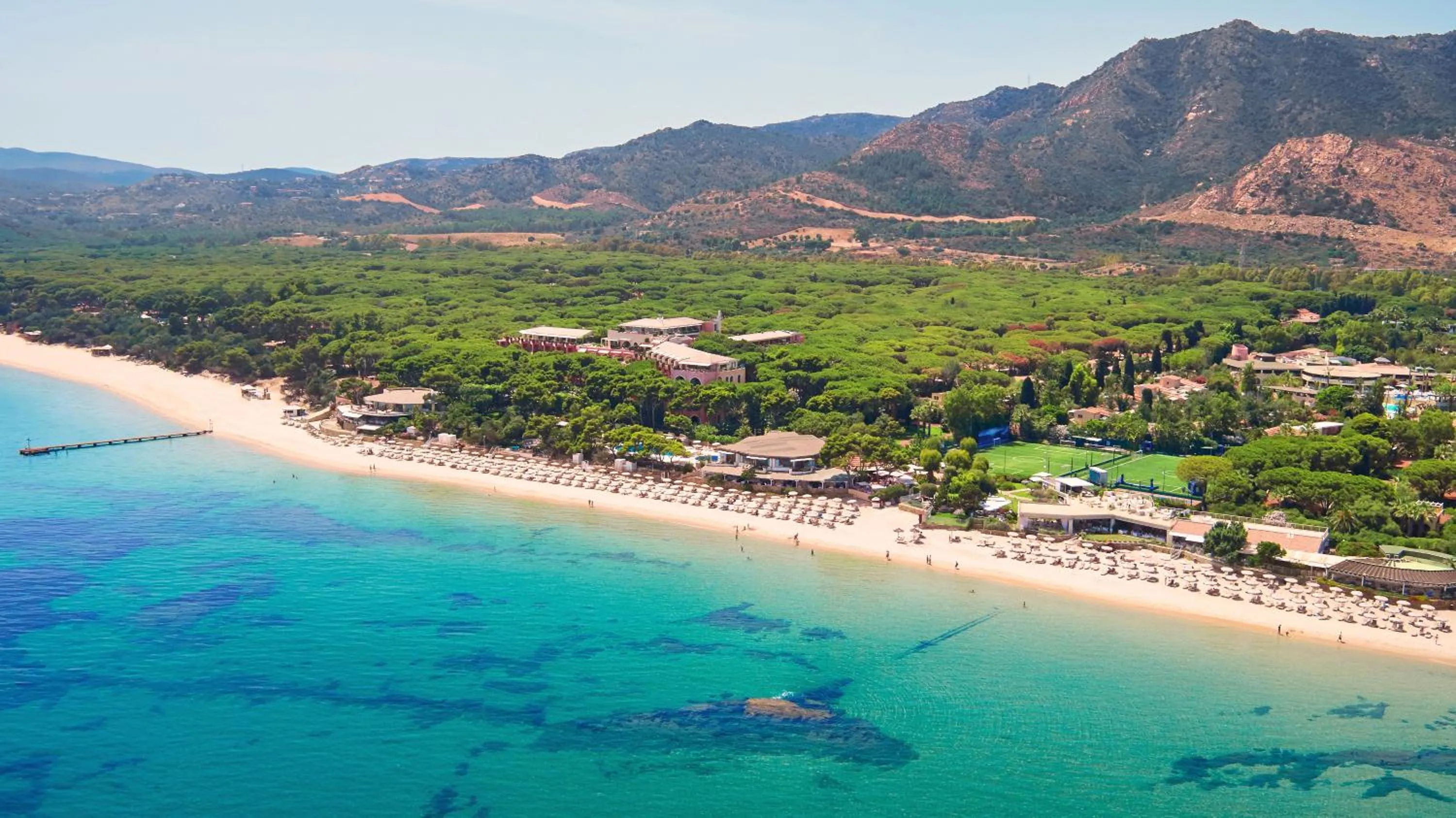 Beach in Forte Village Resort - Il Borgo