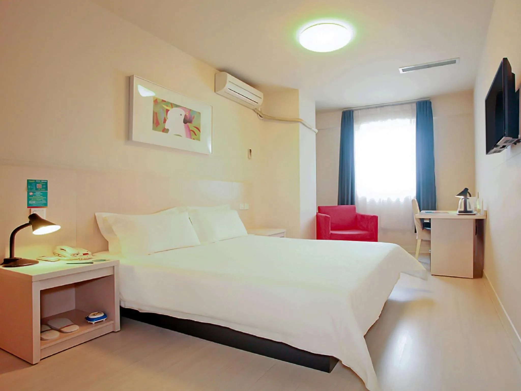 Photo of the whole room, Bed in Jingjiang Inn Taiyuan Fuxi Street Wanda Plaza
