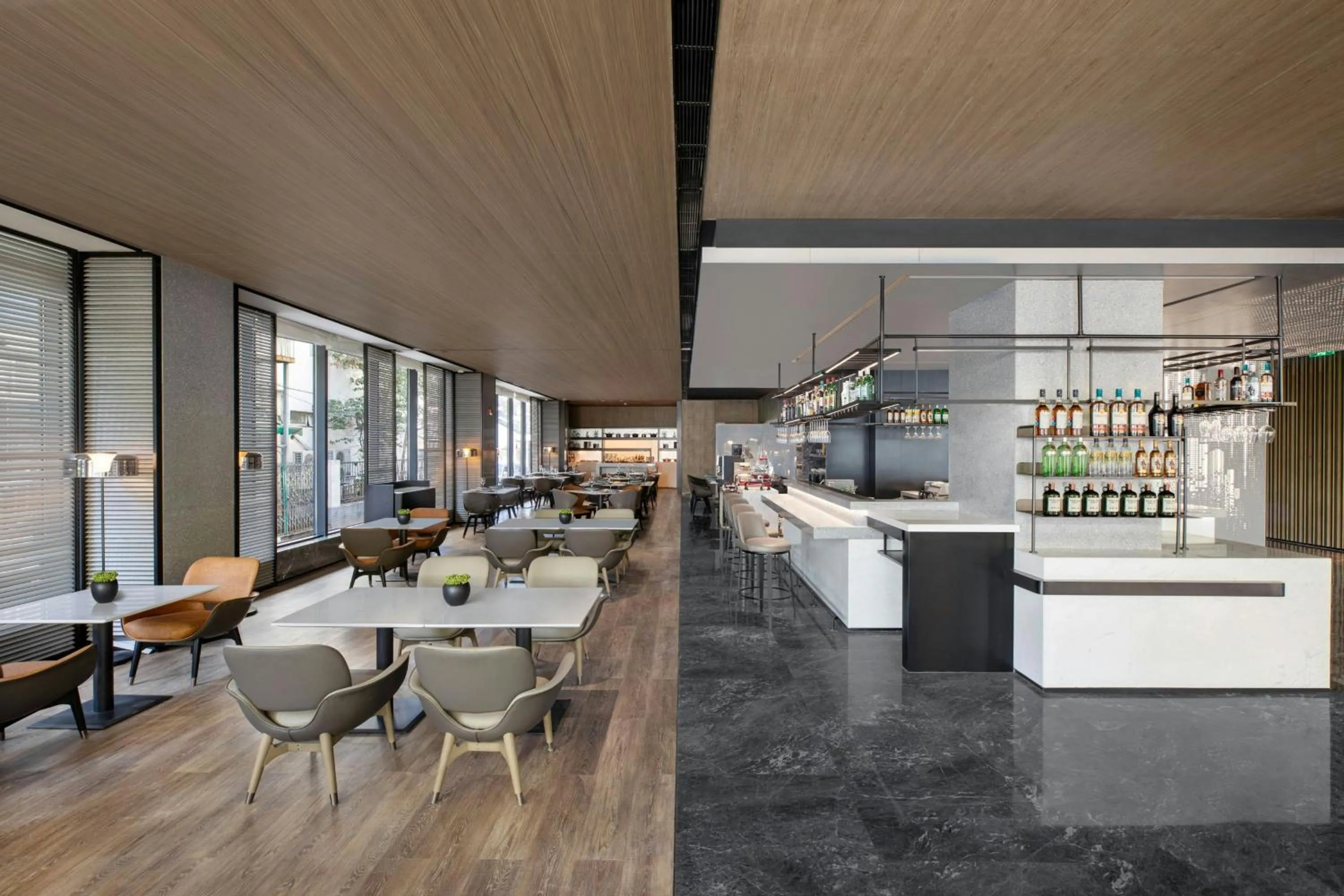 Lobby or reception in AC Hotel by Marriott Suzhou, Guan Qian